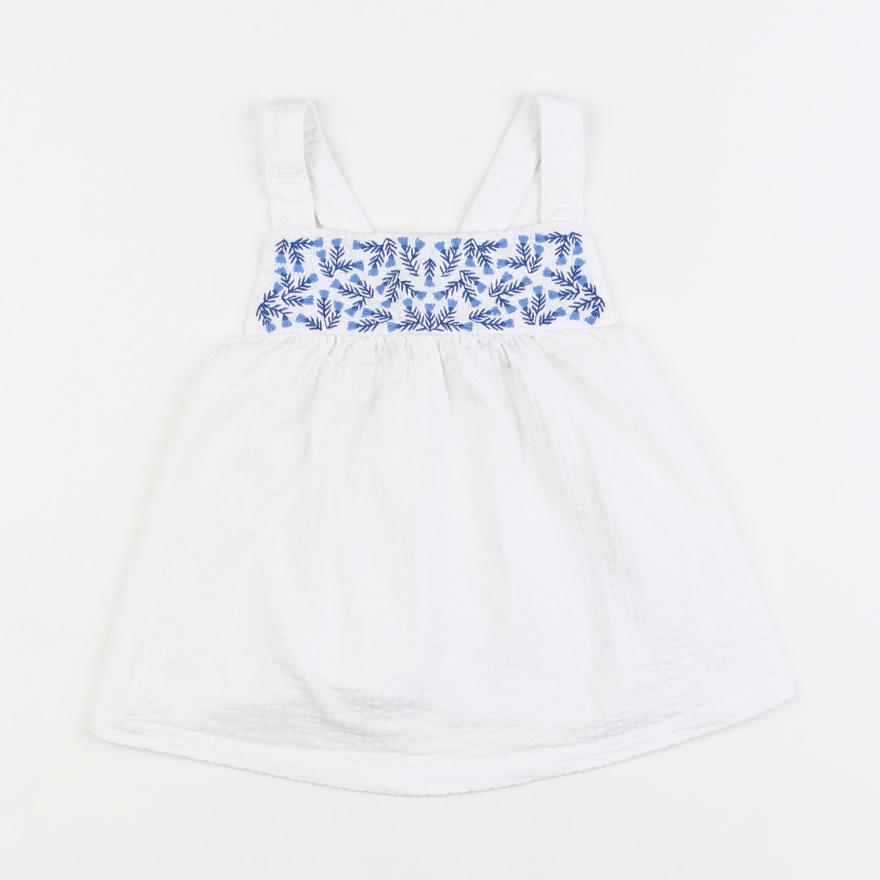 Okaidi - blouse bleu - 4 ans