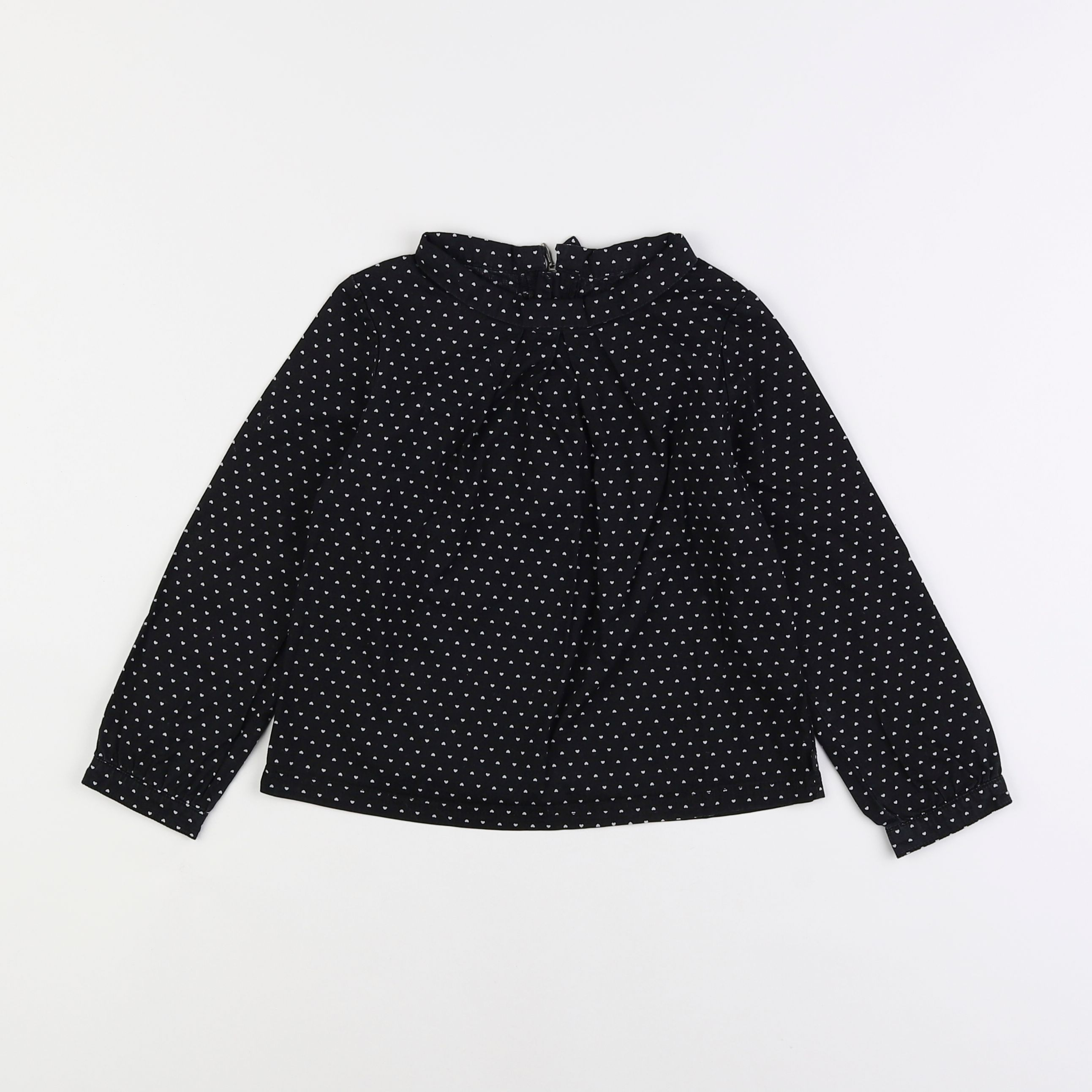 Okaidi - blouse noir - 4 ans