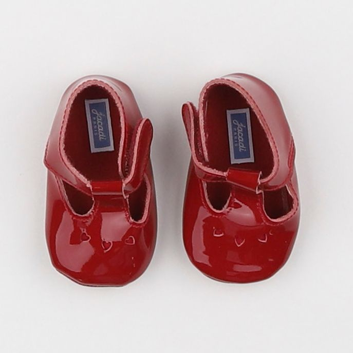 Jacadi - chaussons rouge - pointure 16