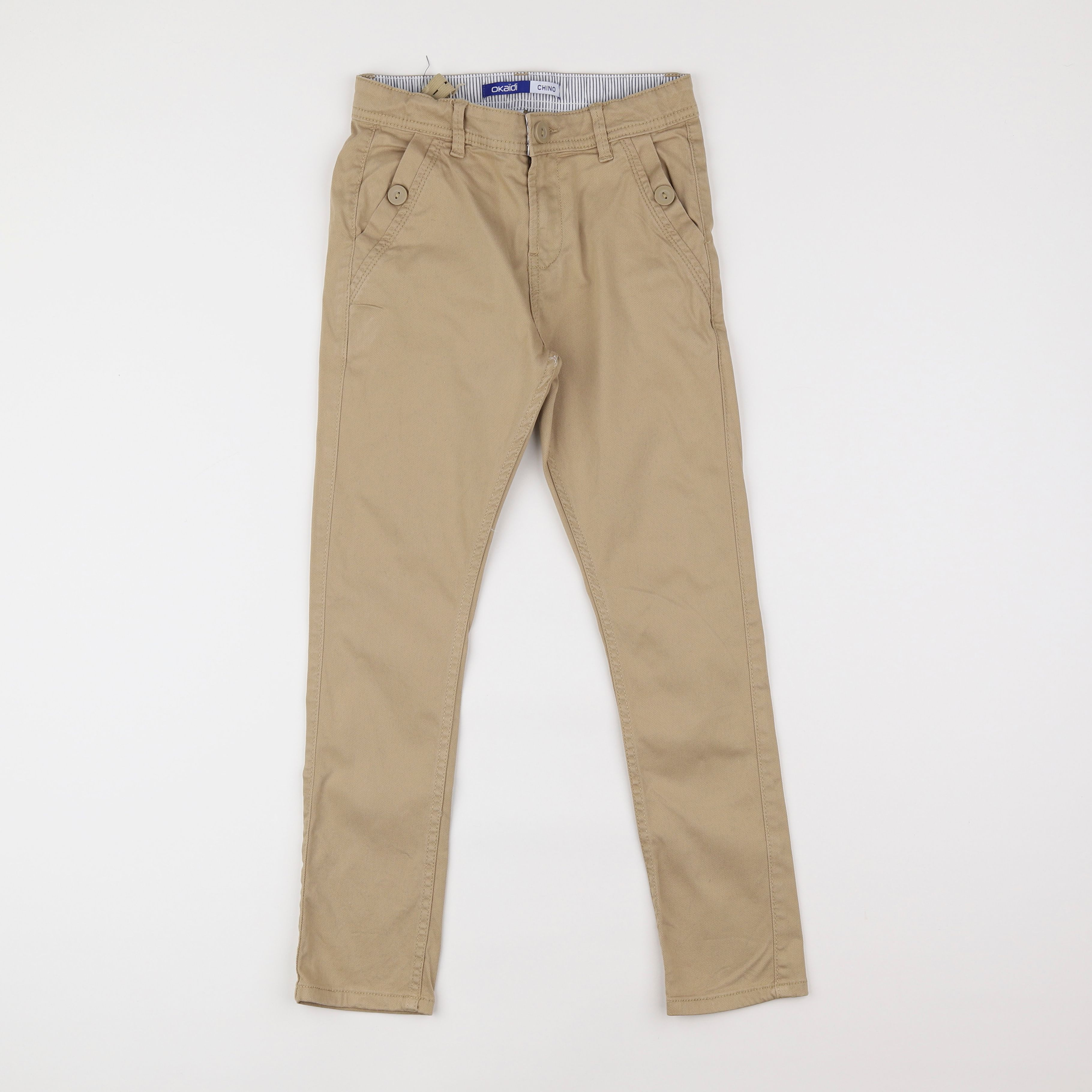 Okaidi - pantalon marron - 8 ans