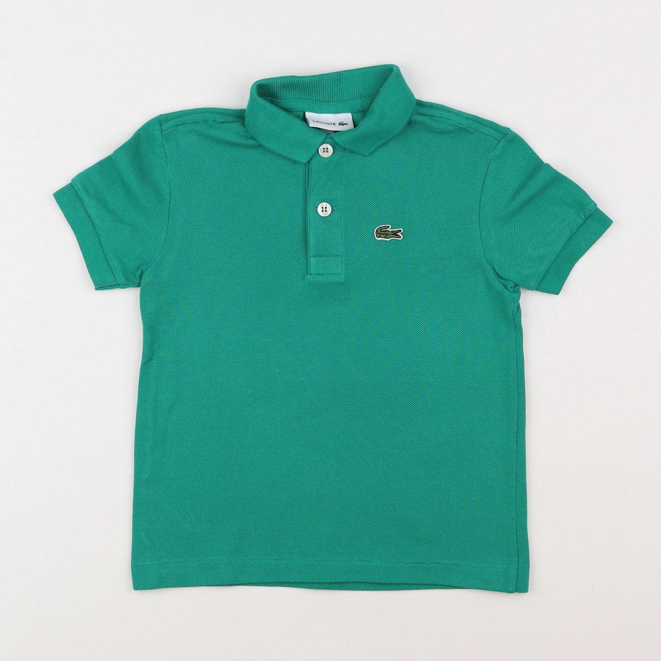 Lacoste - polo vert - 4 ans