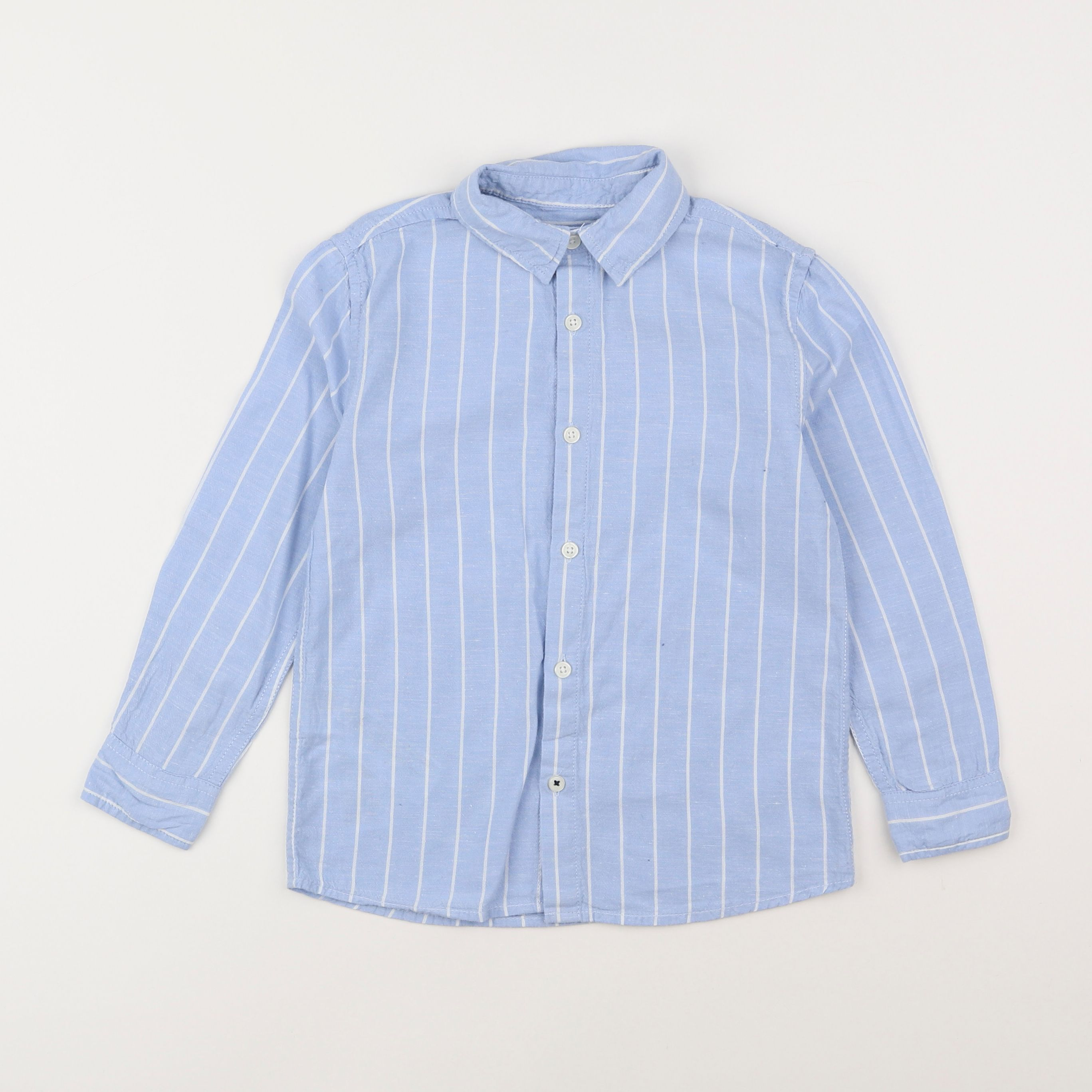 Mango - chemise bleu - 6 ans