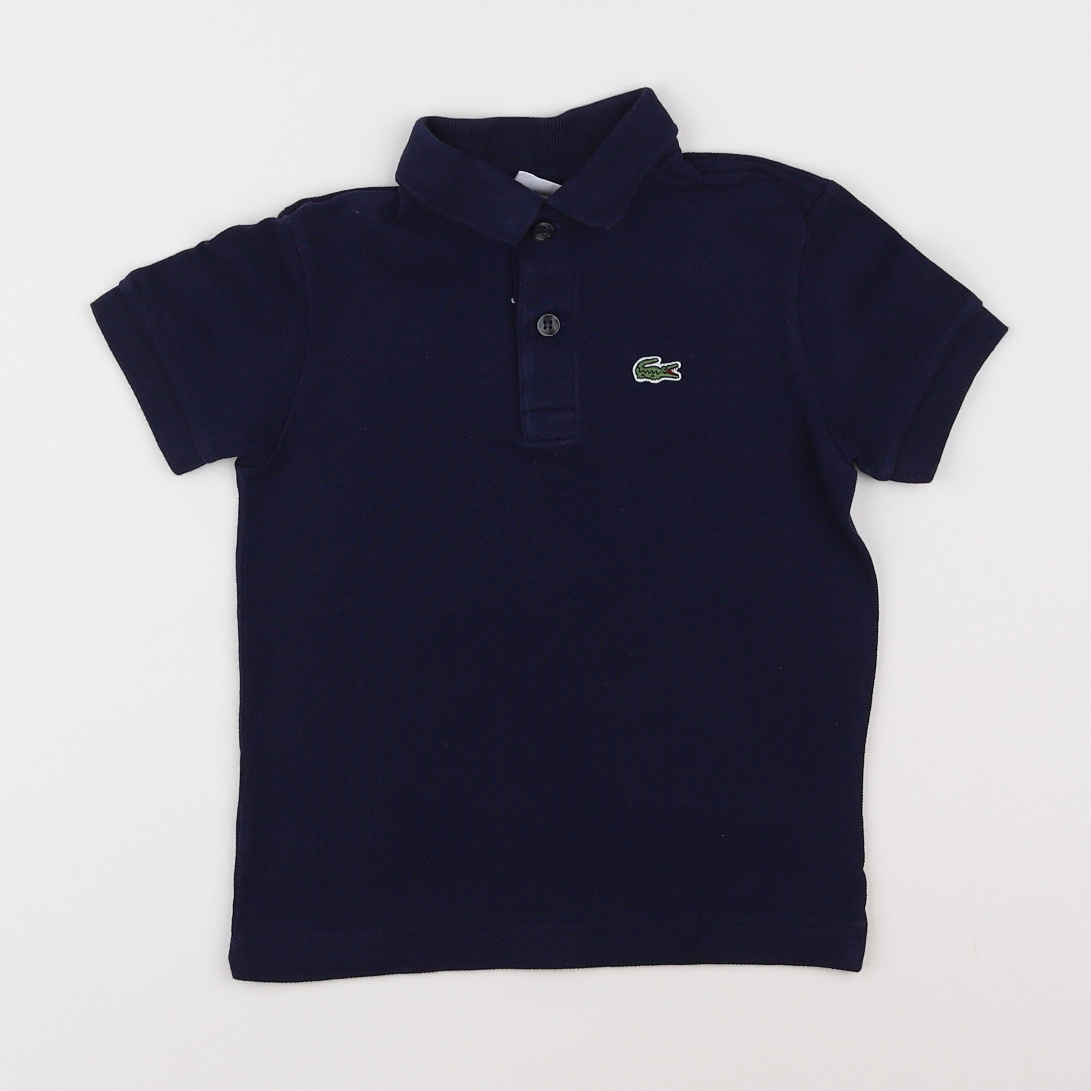 Lacoste - polo bleu - 5 ans