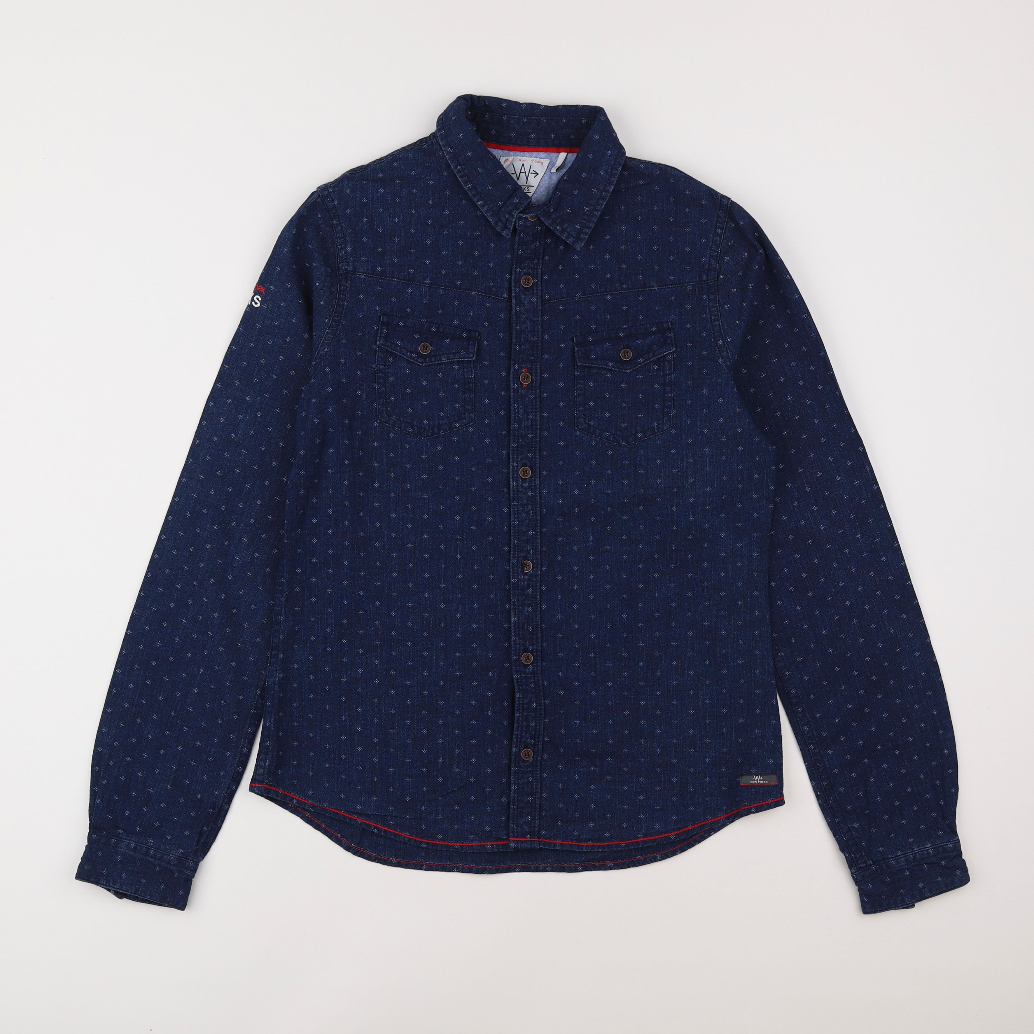 IKKS - chemise bleu - 14 ans