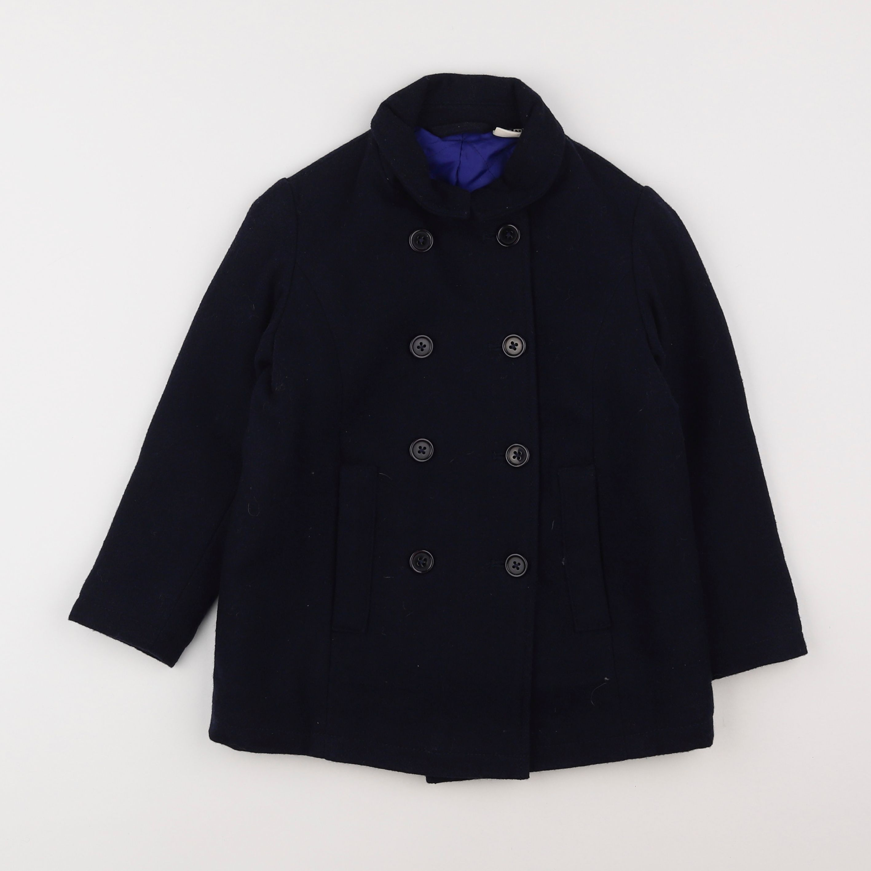 Bonton - manteau bleu - 6 ans