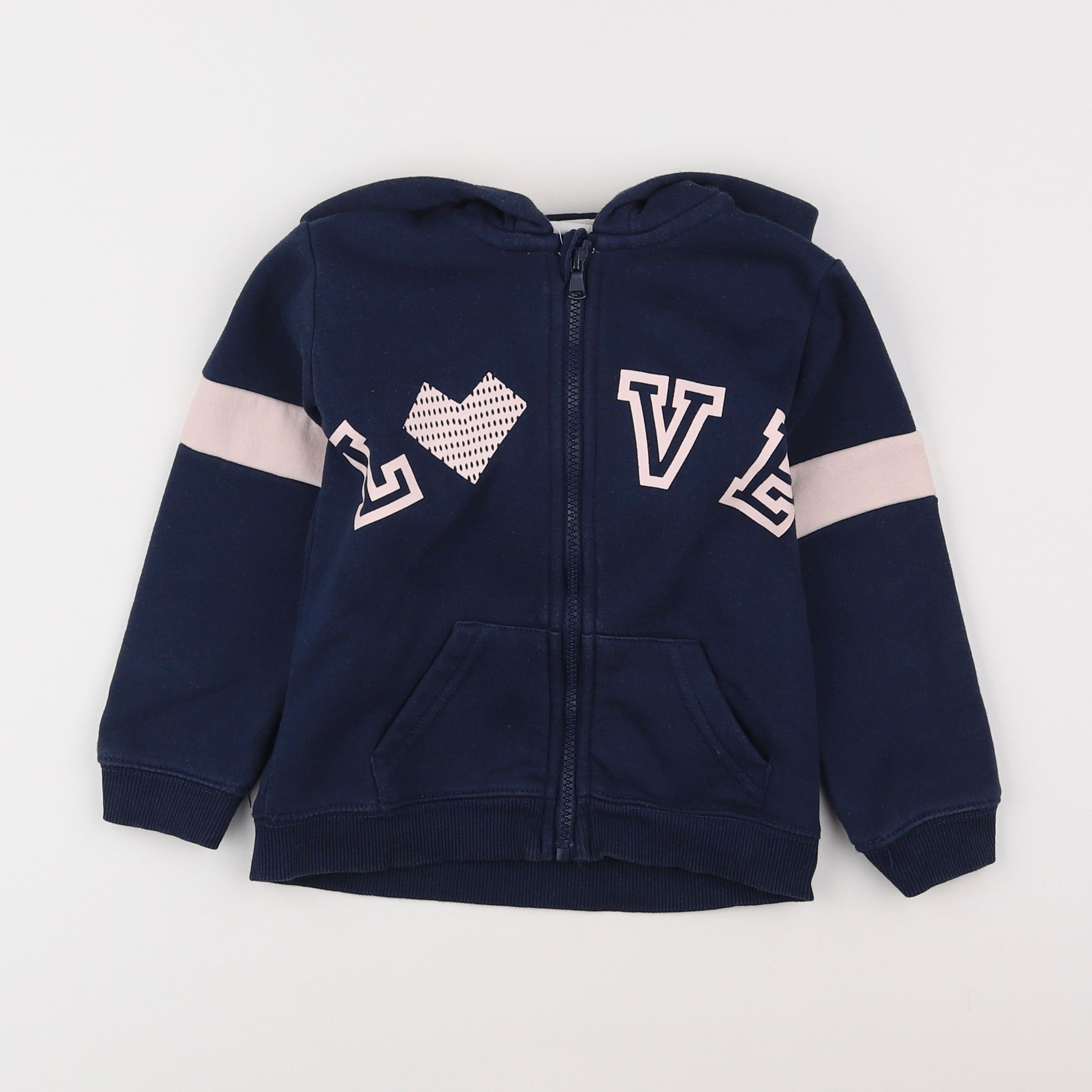 Vertbaudet - sweat bleu - 5 ans