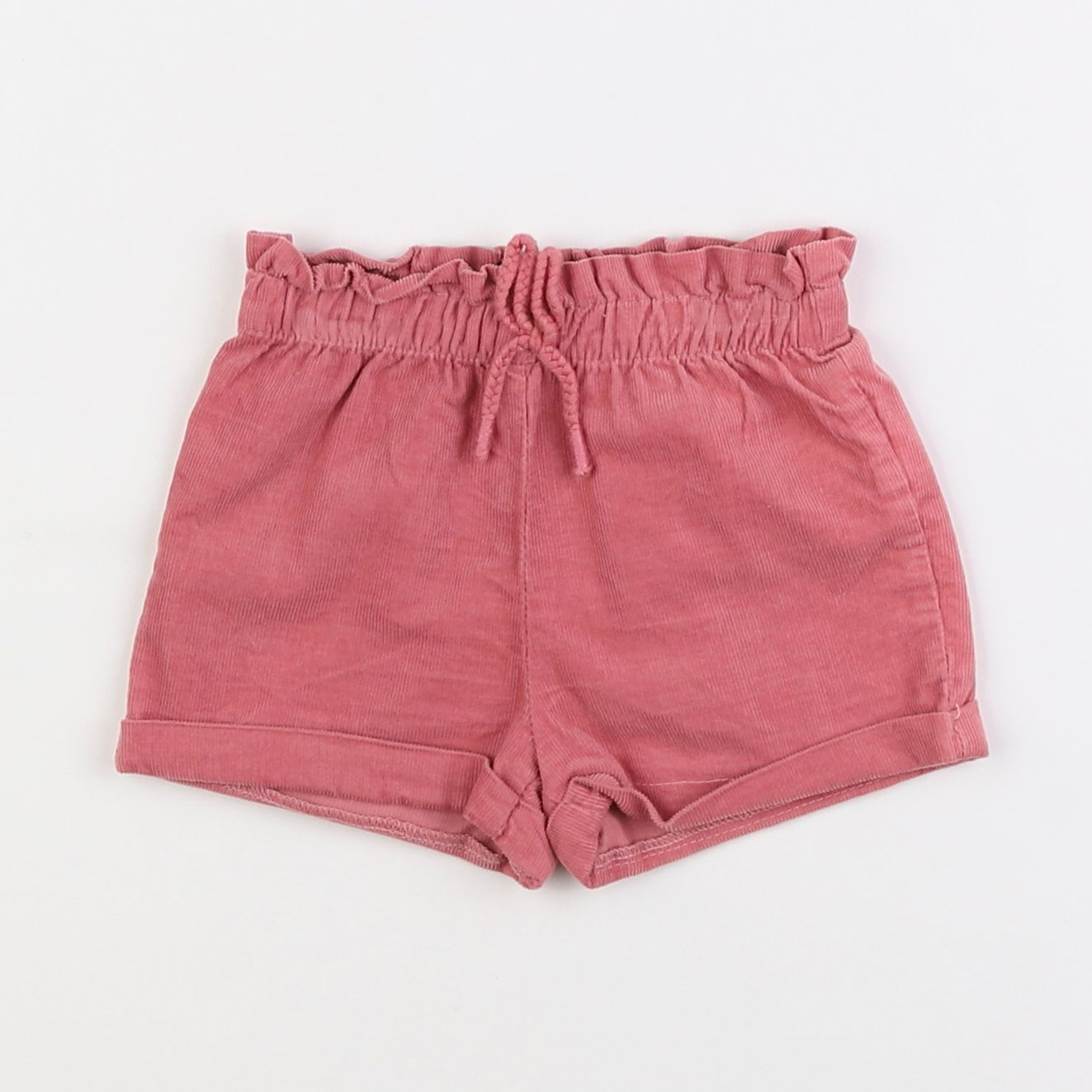 Vertbaudet - short rose - 9 mois