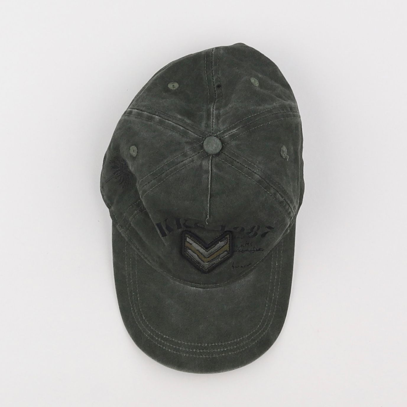 IKKS - casquette vert - 4/7 ans