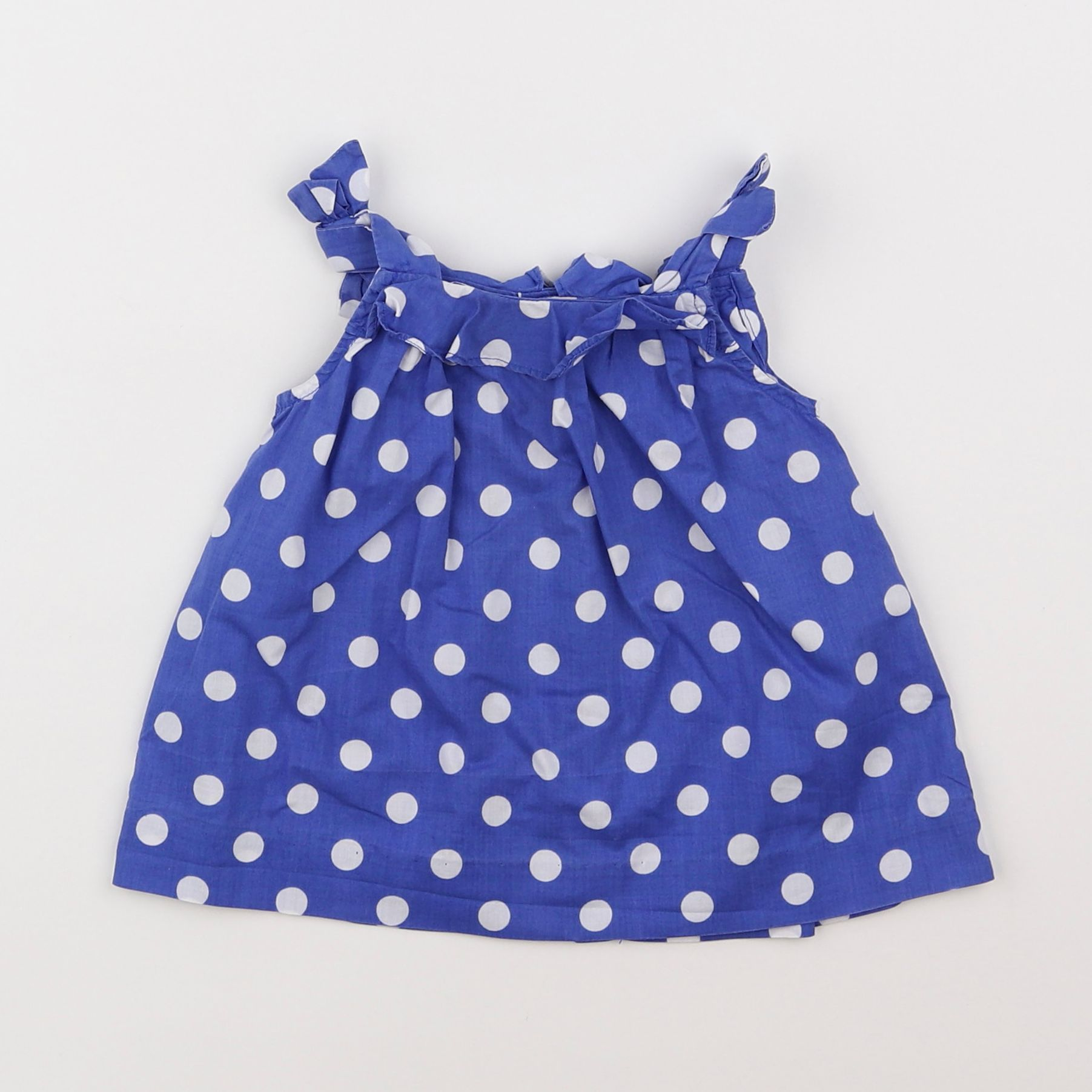 Jacadi - blouse bleu - 12 mois