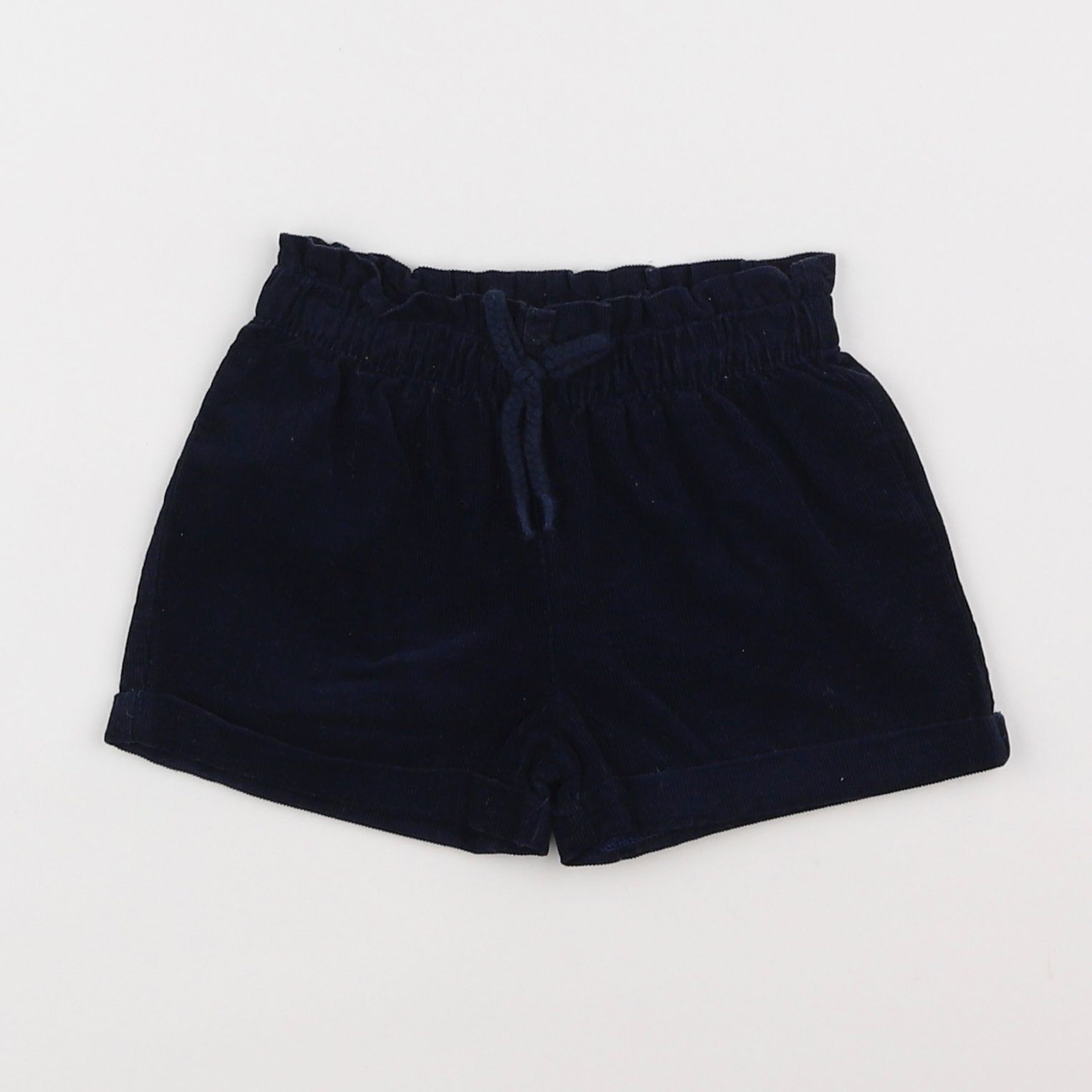 Vertbaudet - short bleu - 12 mois