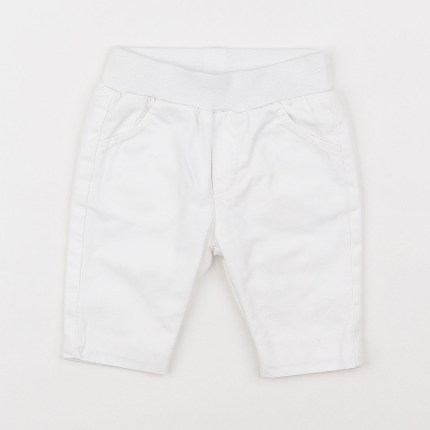 Jacadi - pantalon doublé blanc - 1 mois