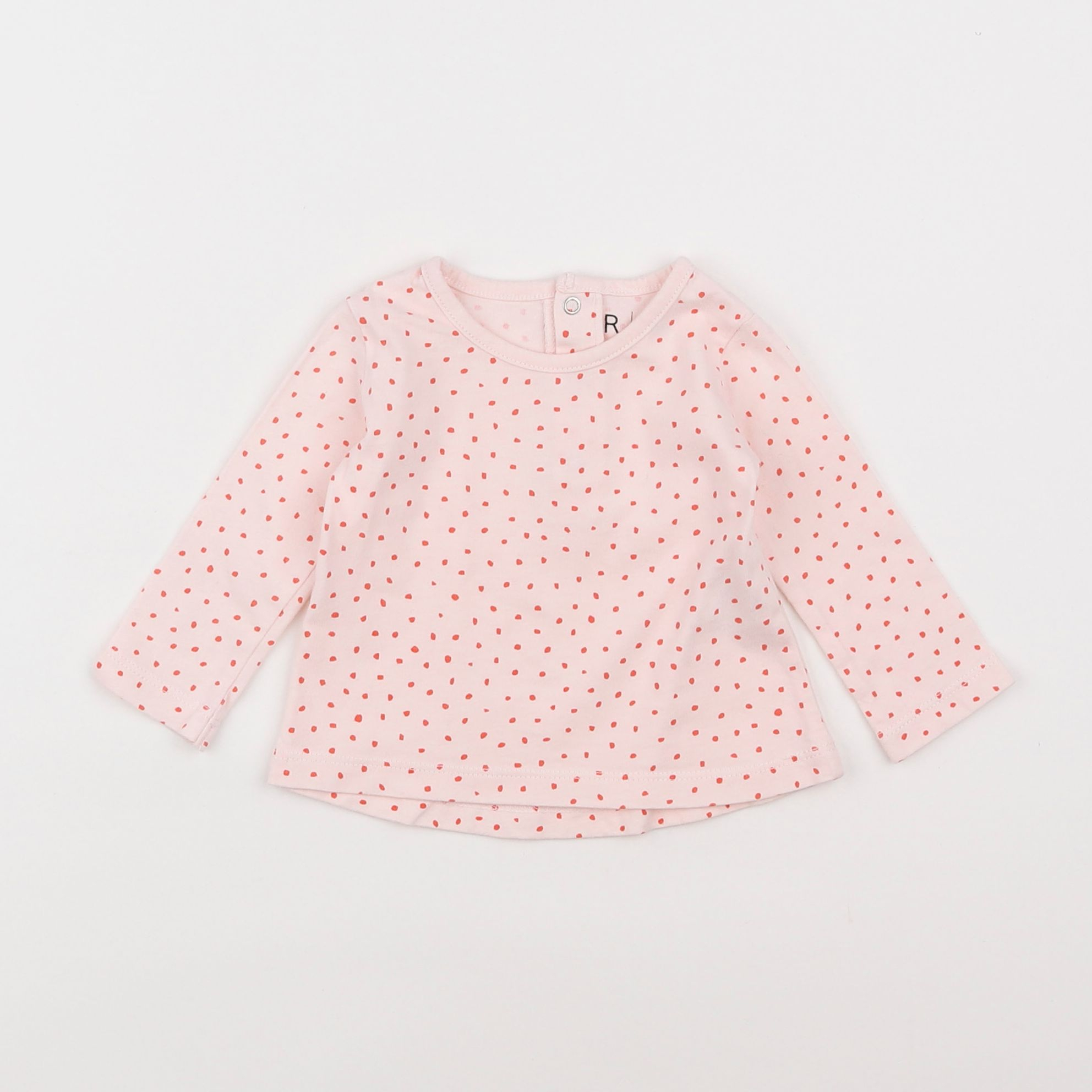 La Redoute - tee-shirt rose - 3 mois