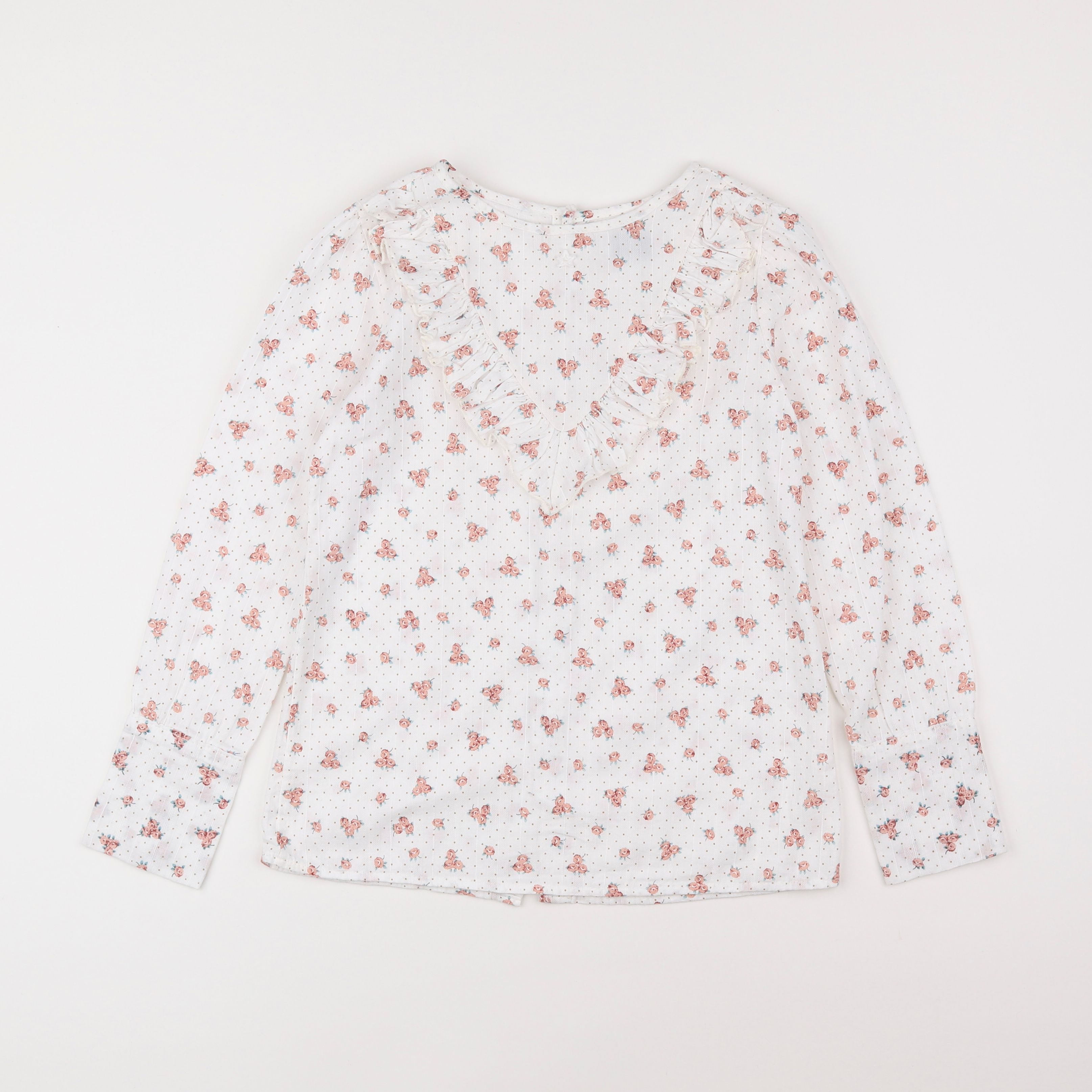 Tocoto vintage - blouse blanc - 10 ans