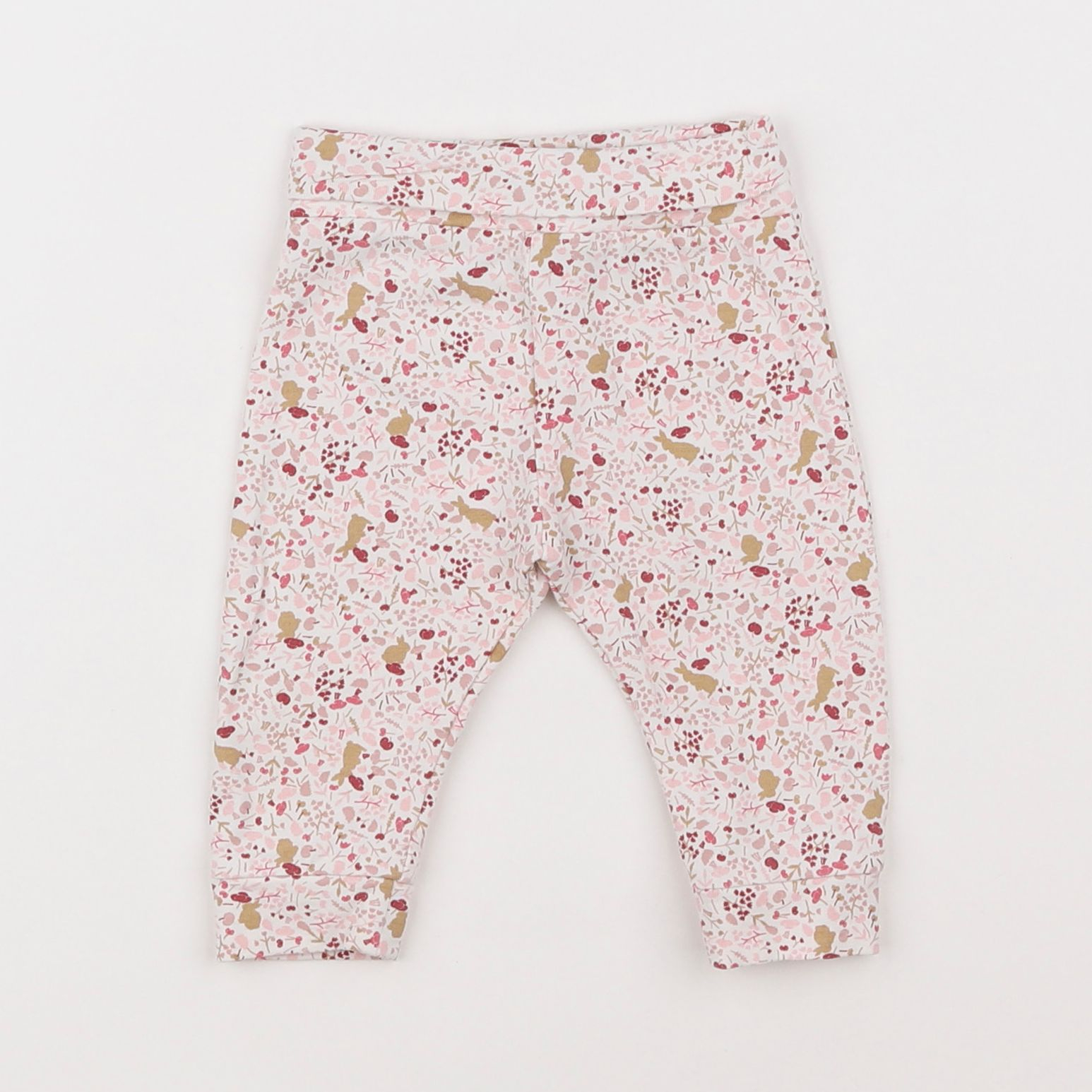 Vertbaudet - legging rose - 3 mois