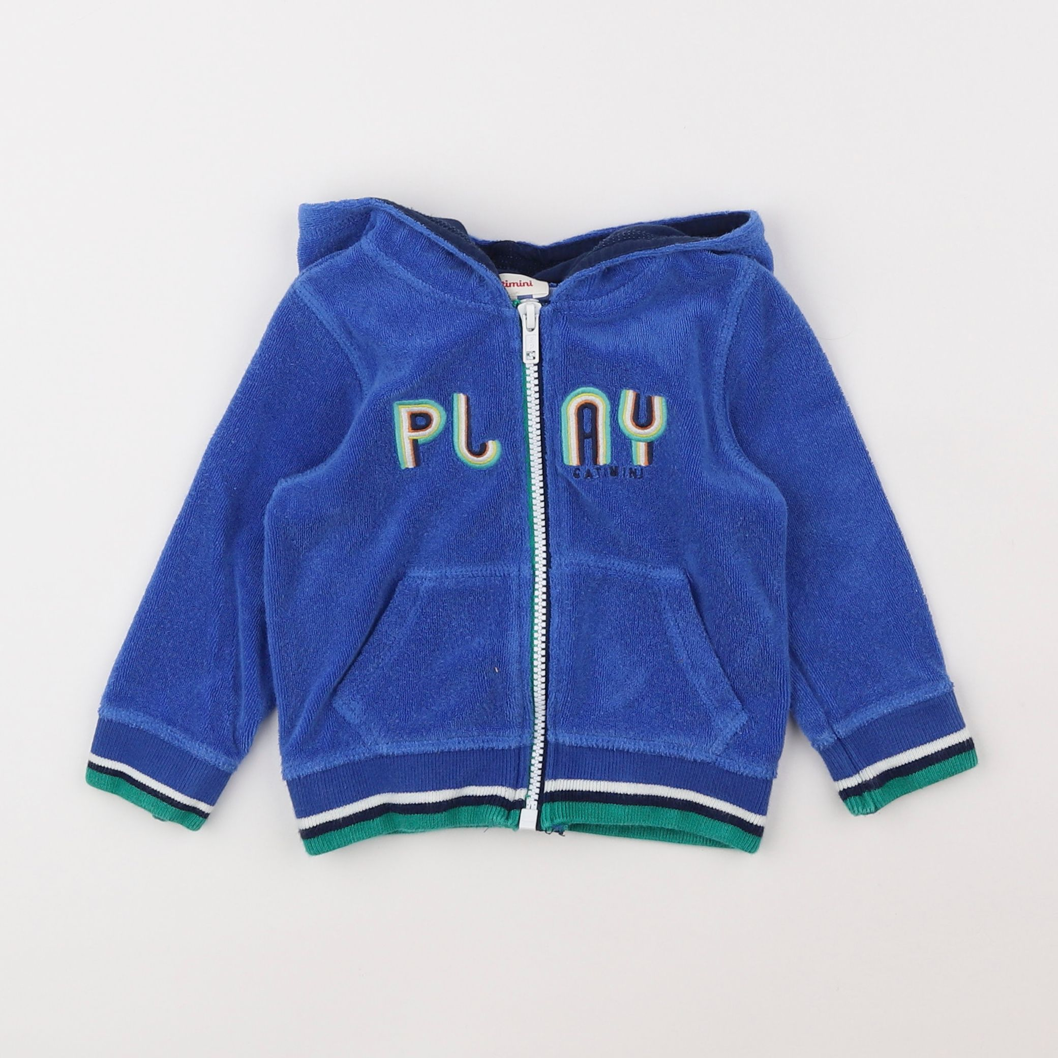 Catimini - sweat bleu - 18 mois