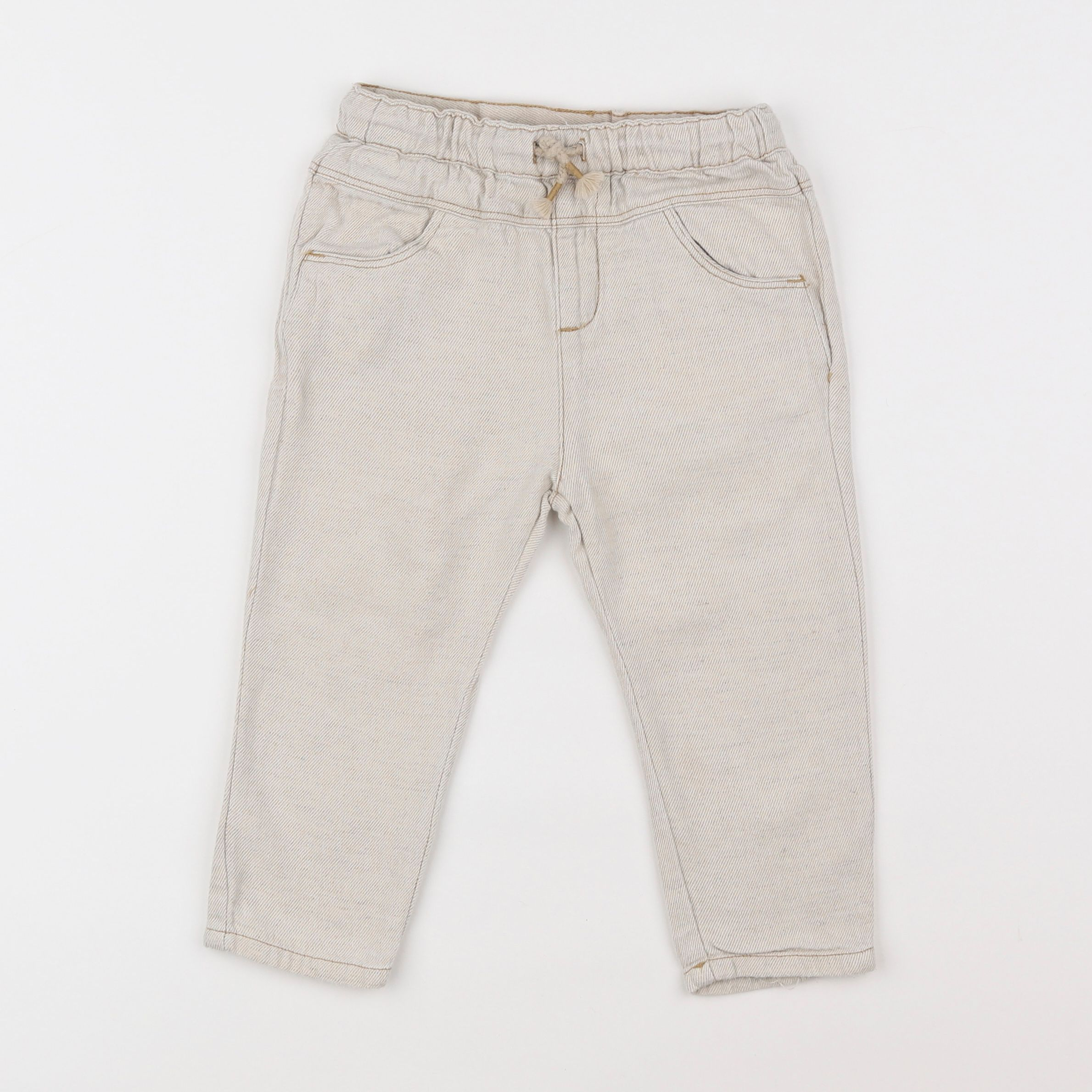 Zara - jean beige - 18 mois à 2 ans