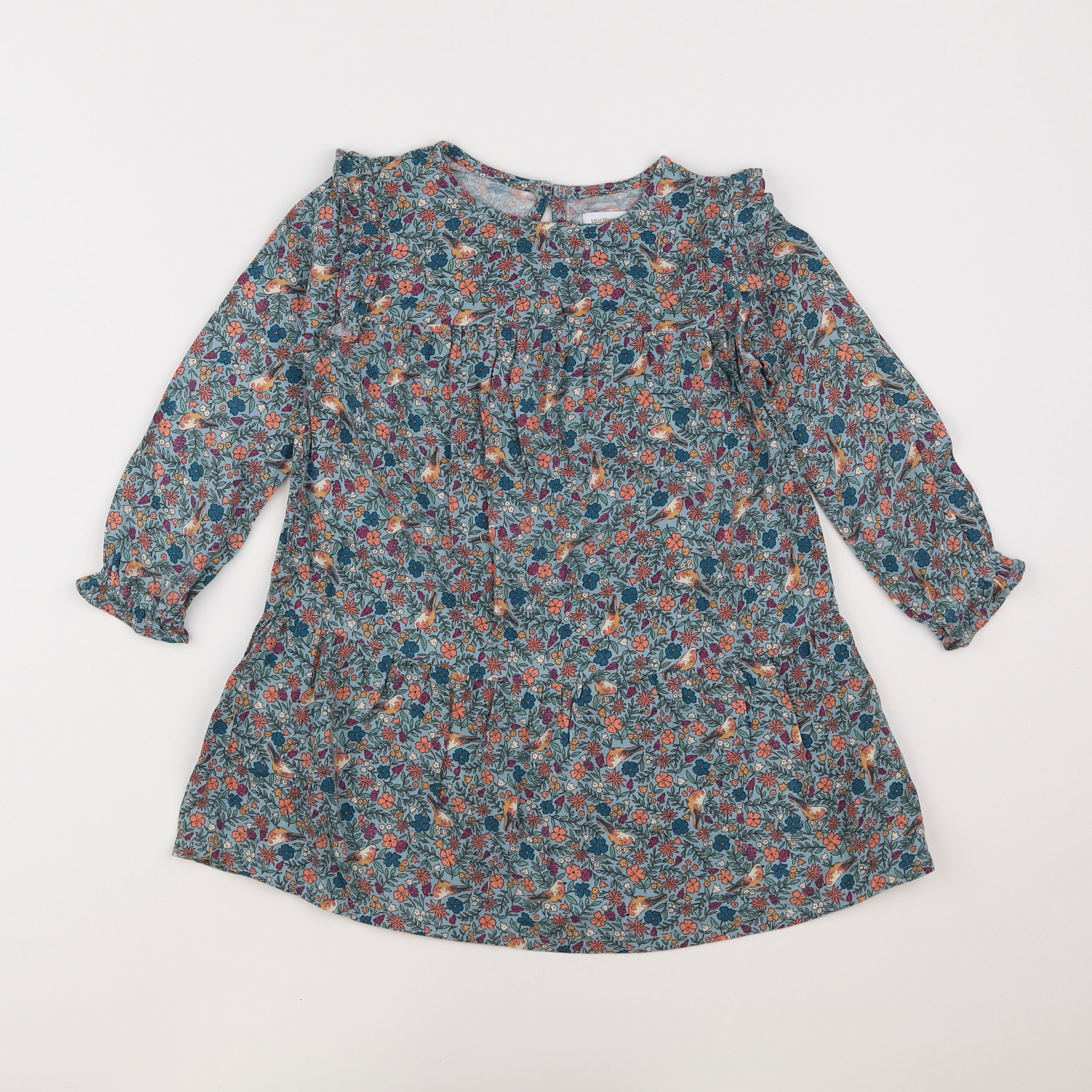 Vertbaudet - robe multicolore - 3 ans