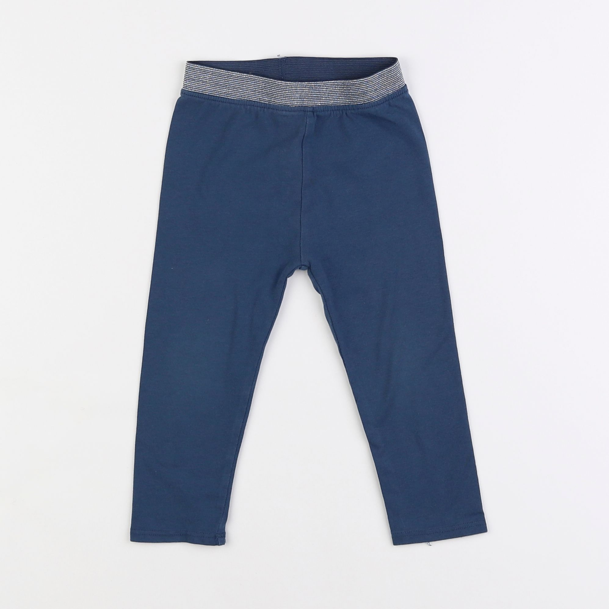 Vertbaudet - legging bleu - 2 ans