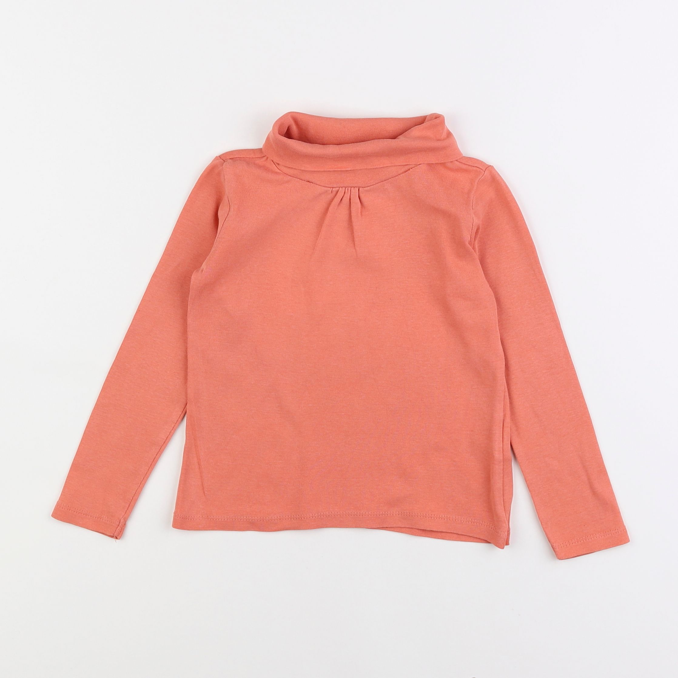 Vertbaudet - sous-pull orange - 4 ans