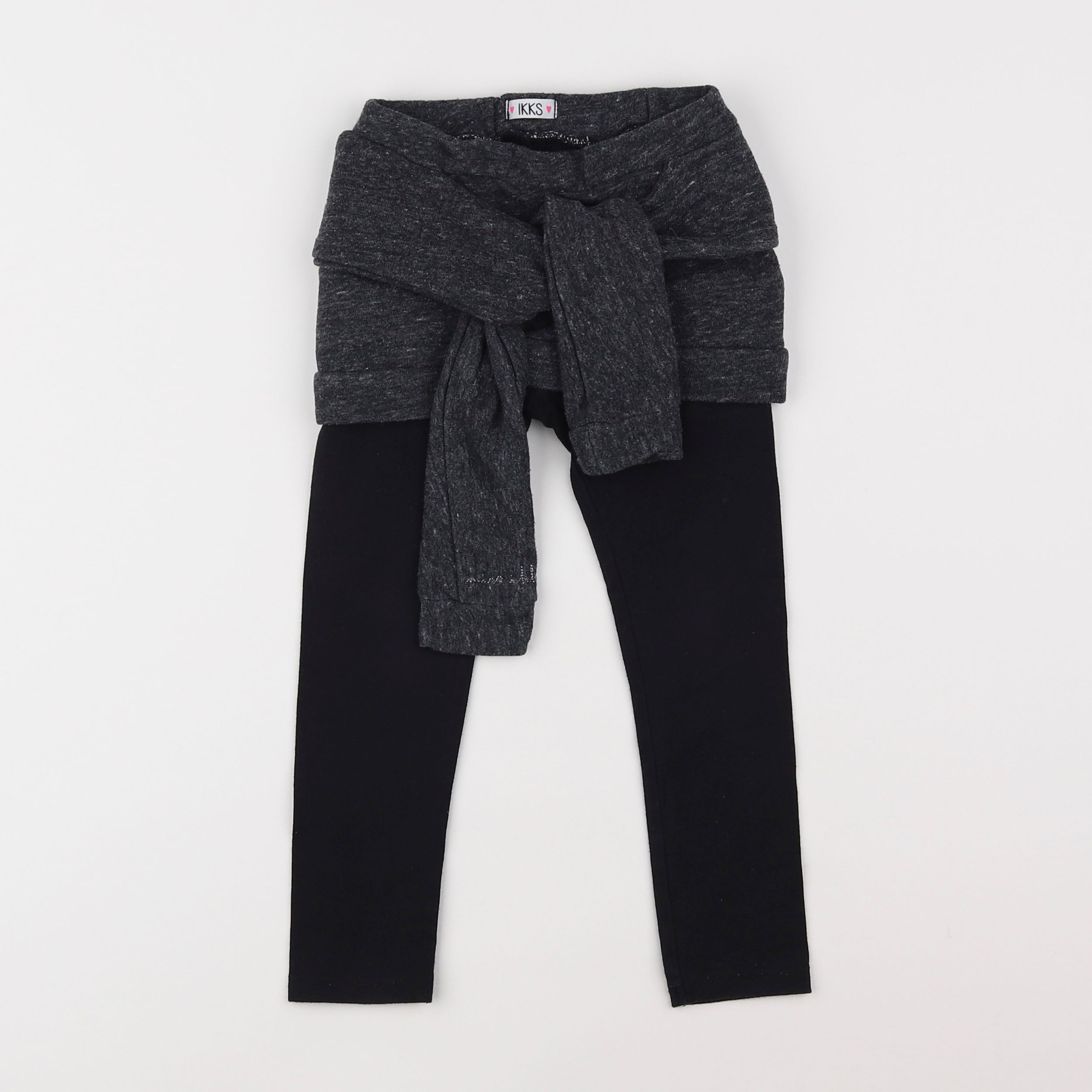 IKKS - legging gris, noir - 3 ans