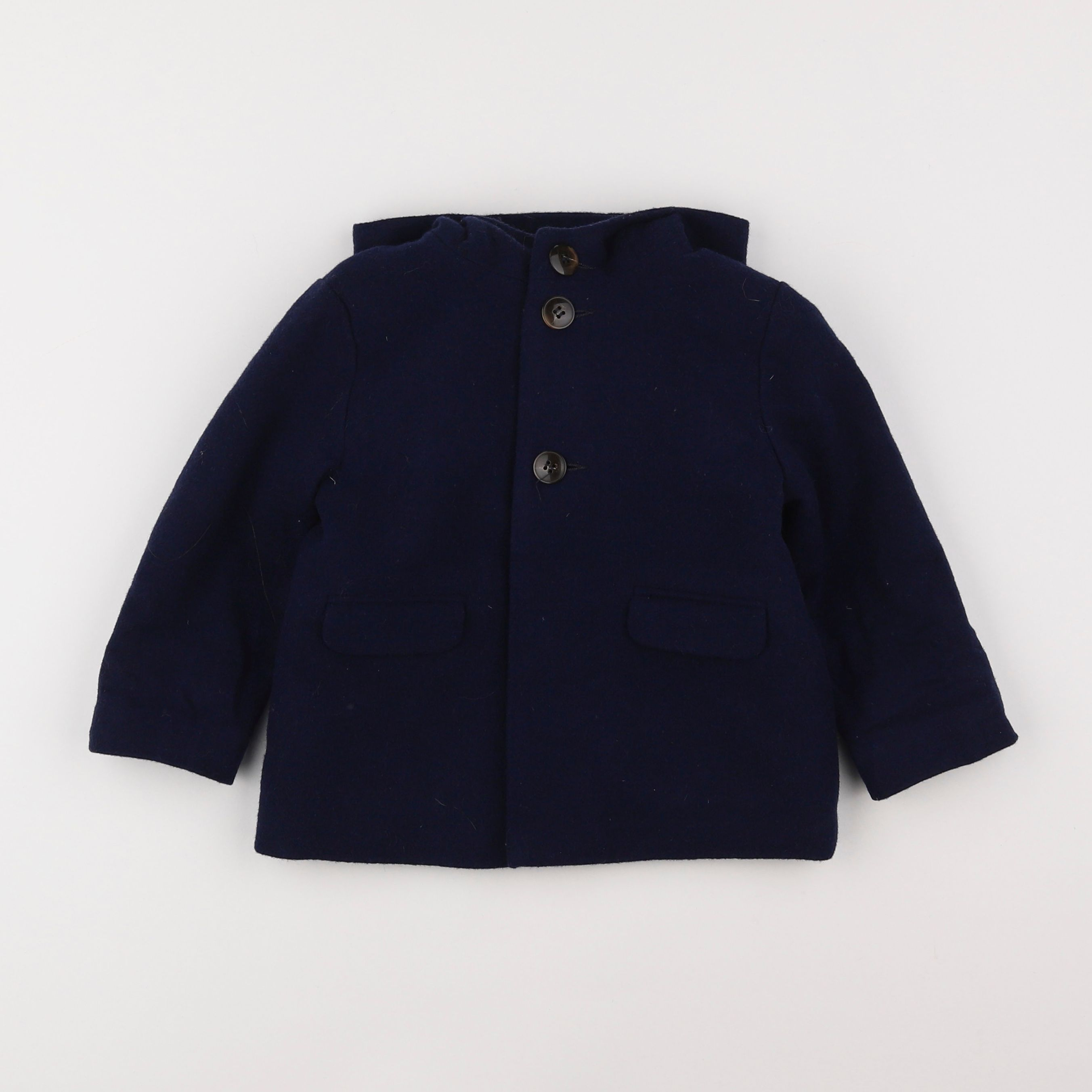 Cyrillus - manteau bleu - 2 ans