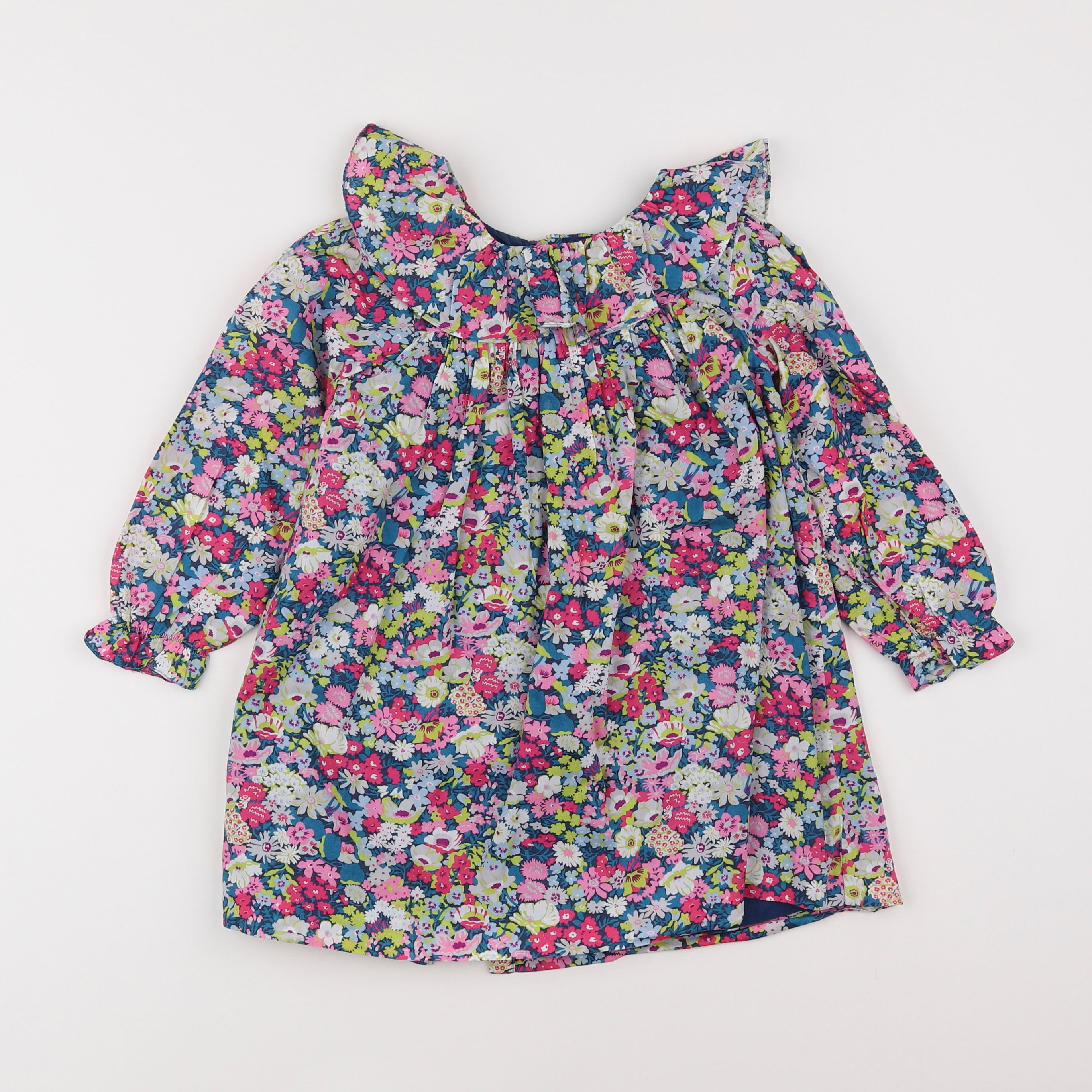 Jacadi - robe liberty multicolore - 3 ans