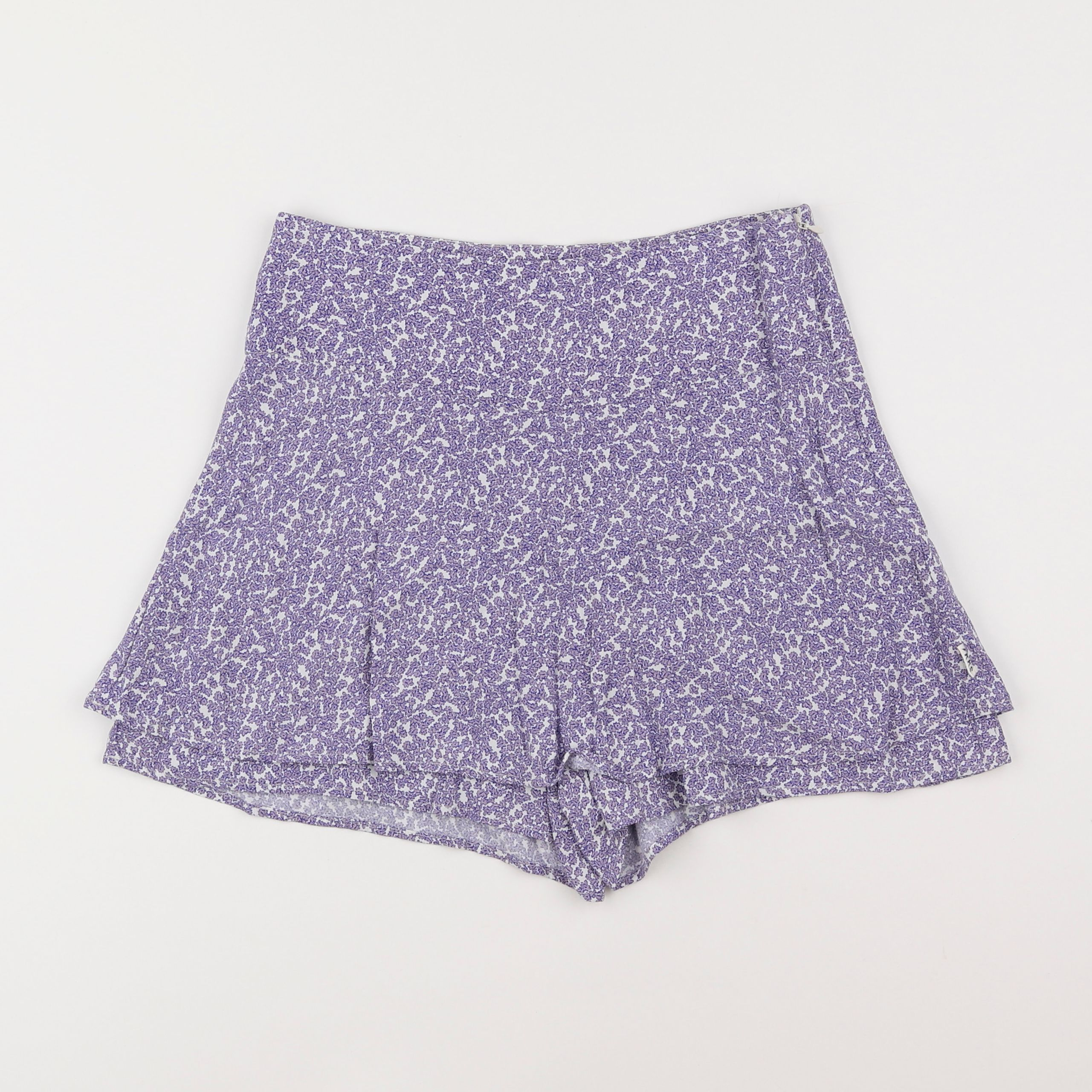 IKKS - jupe short blanc, violet - 12 ans