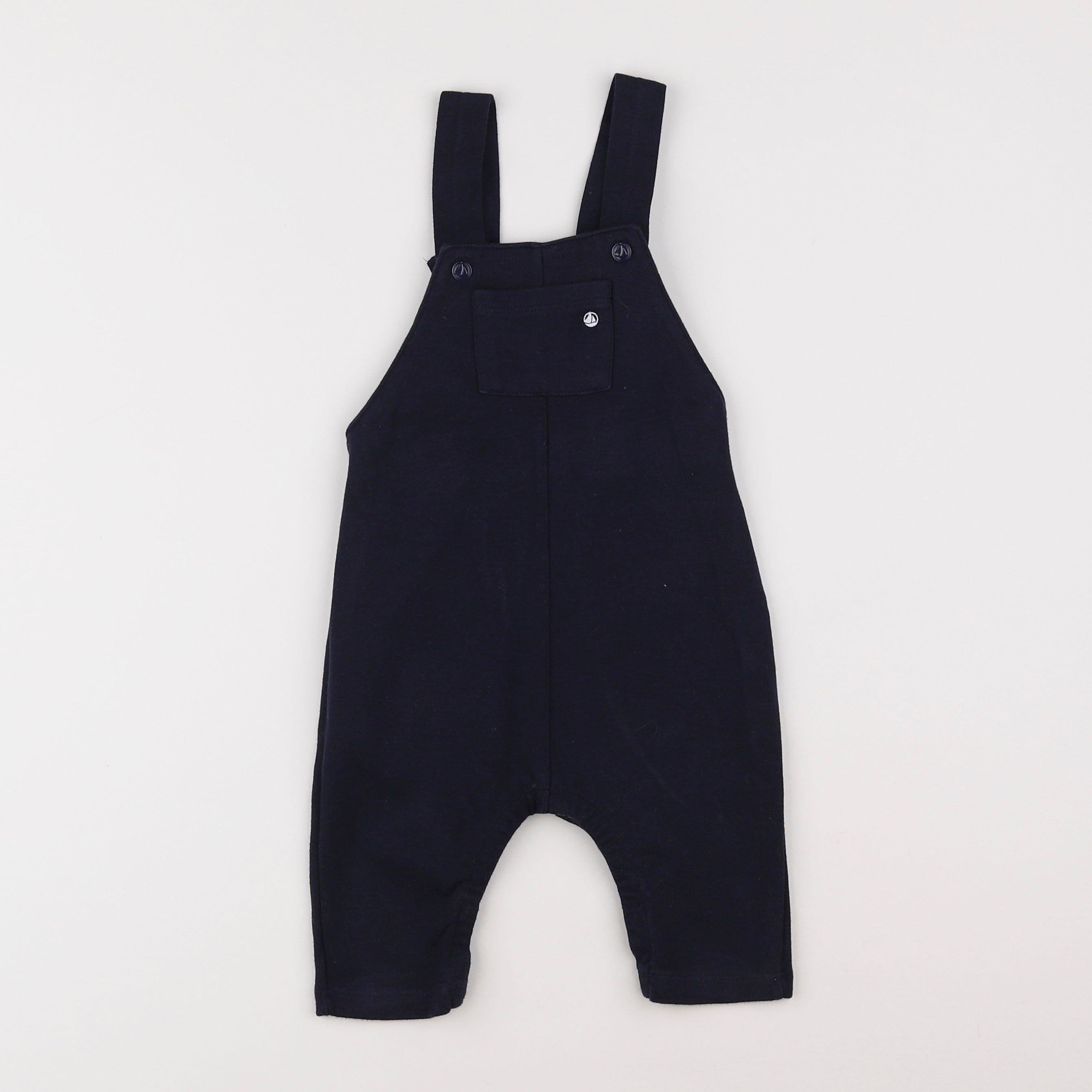 Petit Bateau - salopette bleu - 12 mois