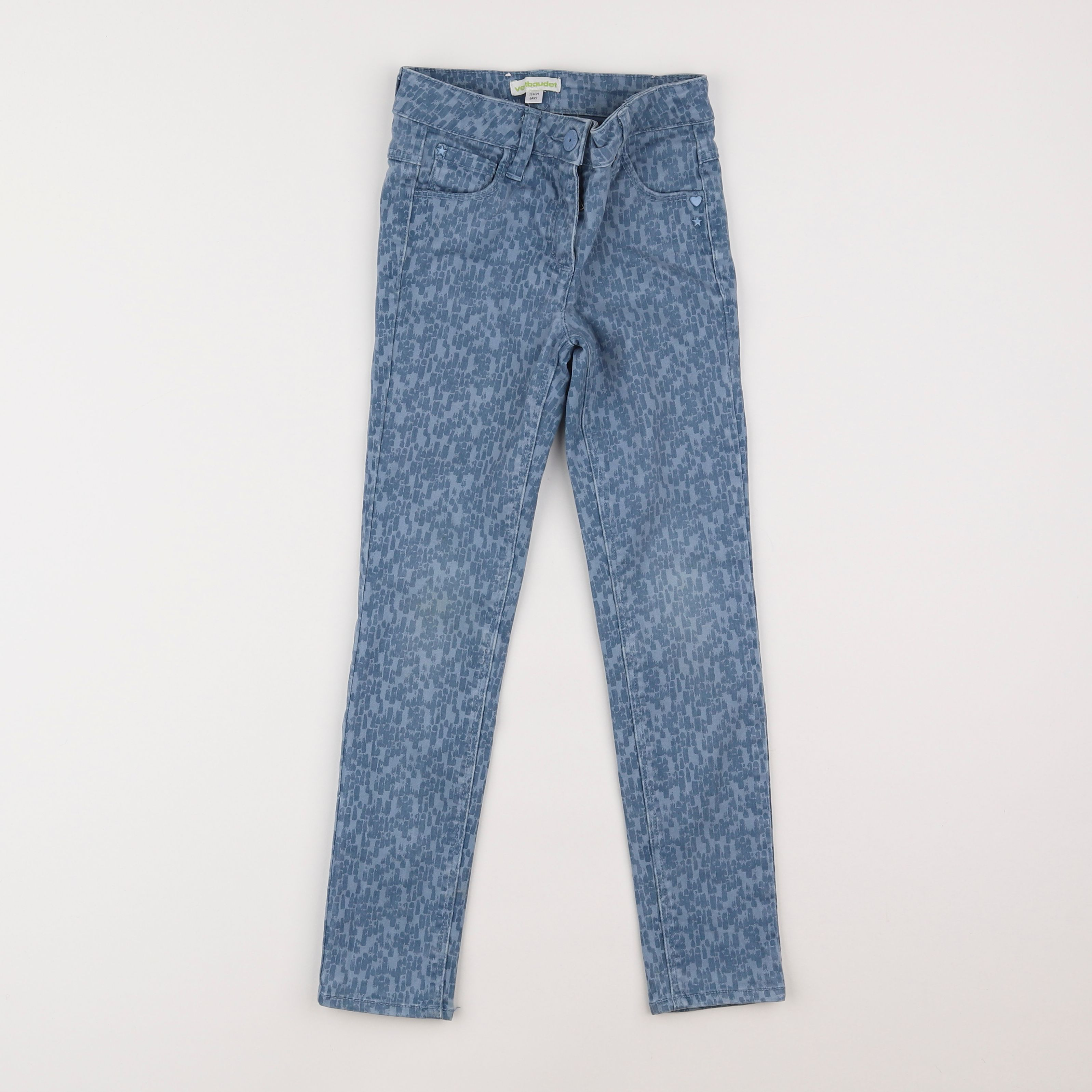 Vertbaudet - pantalon bleu - 6 ans