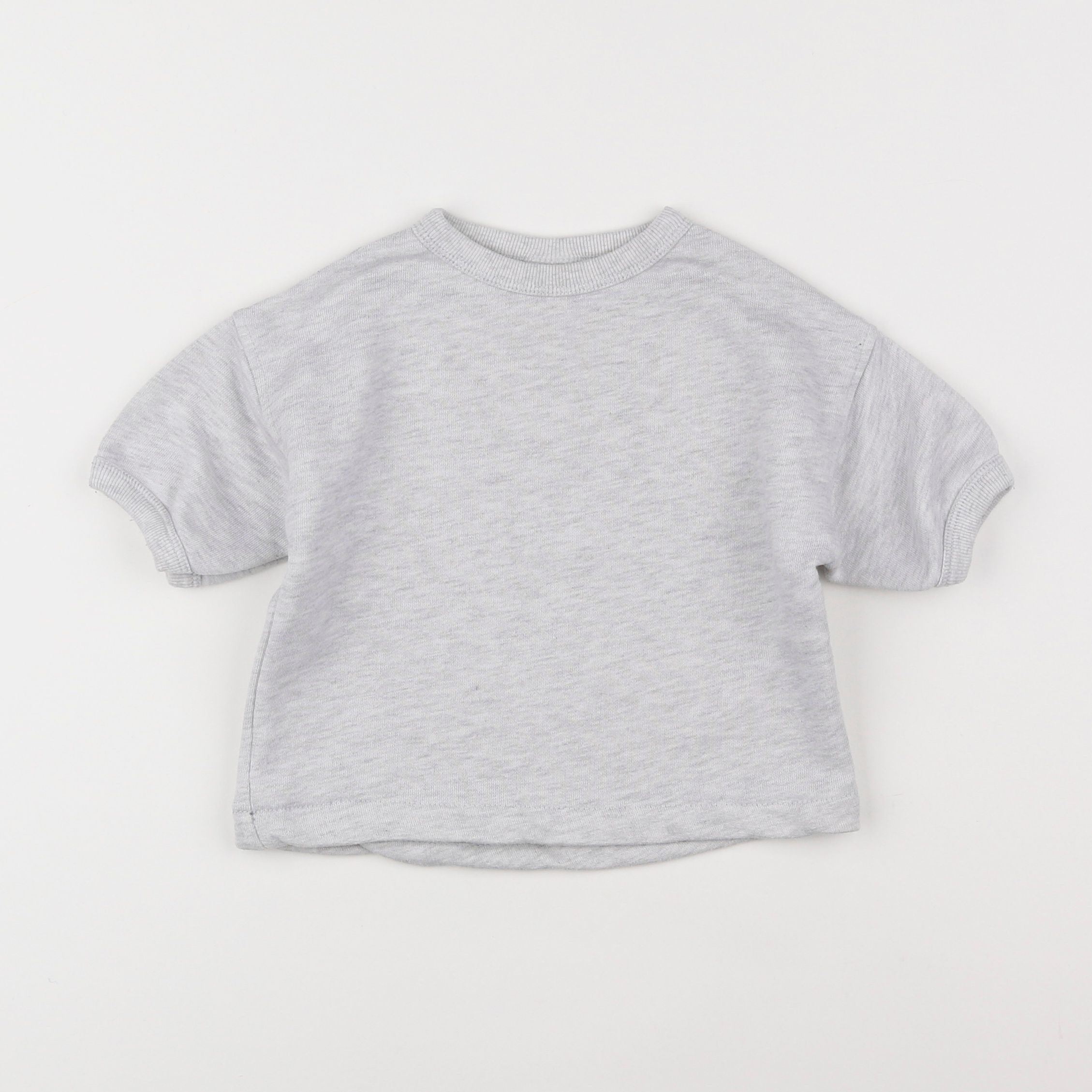 Zara - tee-shirt gris - 12/18 mois