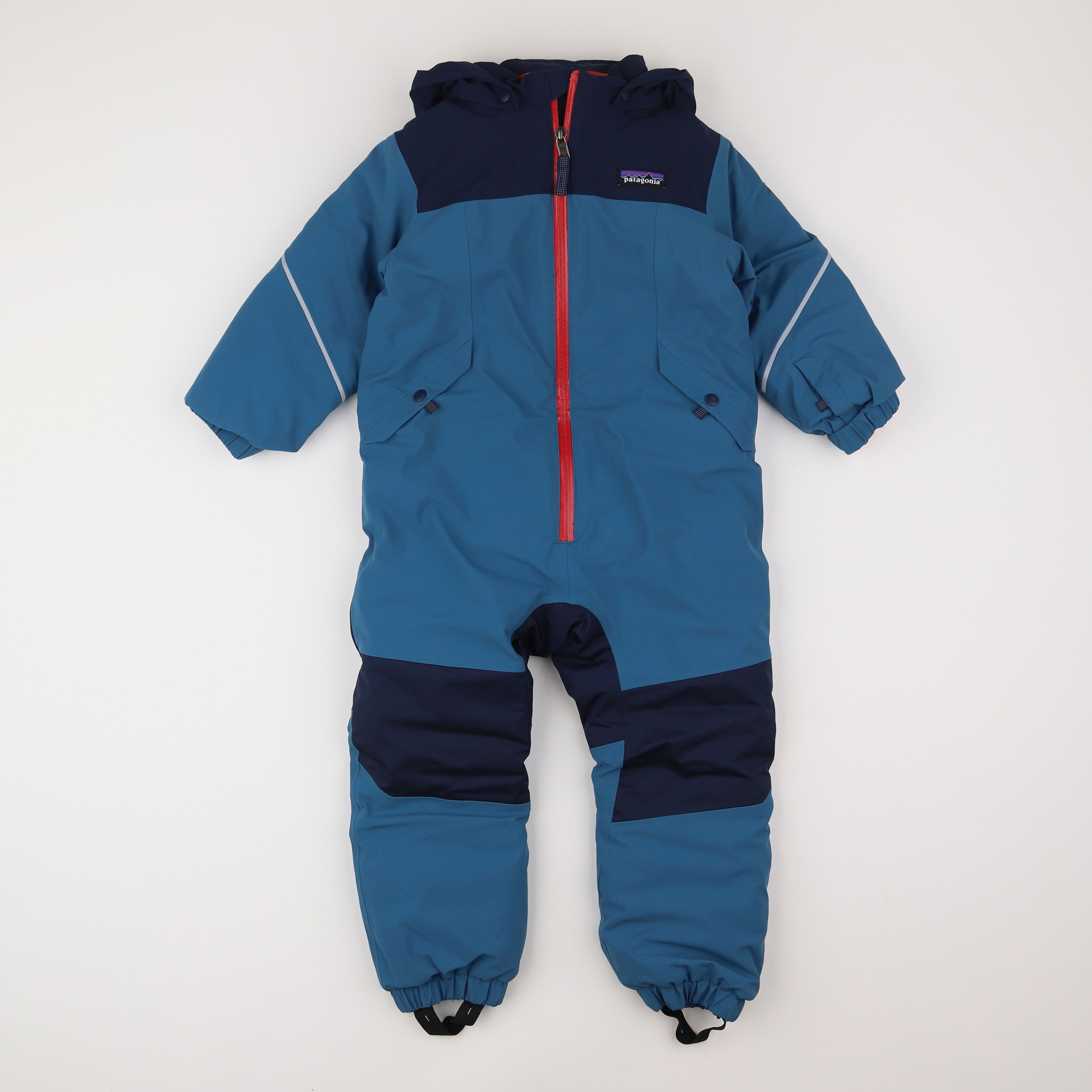 Patagonia - combinaison de ski bleu - 3 ans