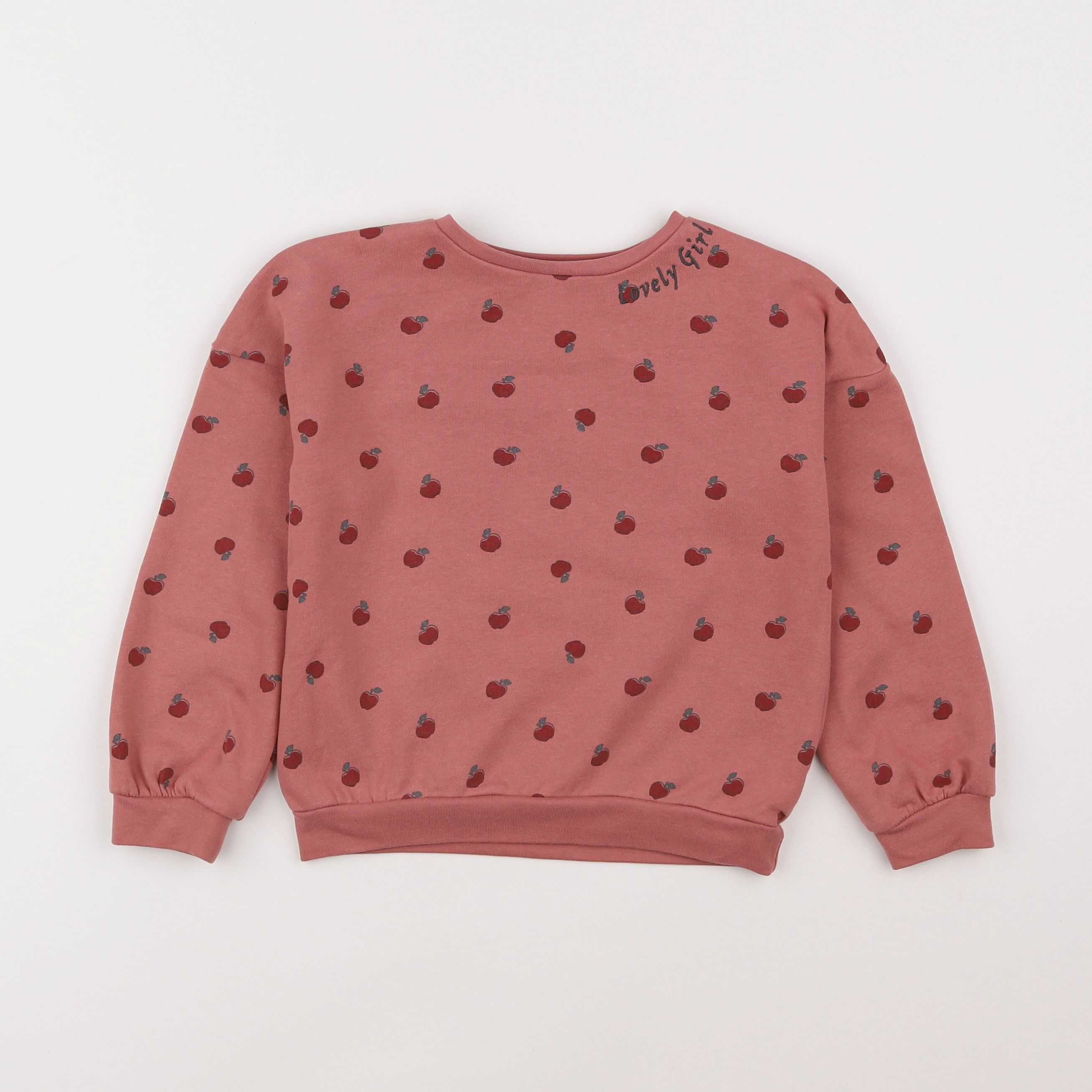 Vertbaudet - sweat rose - 5 ans