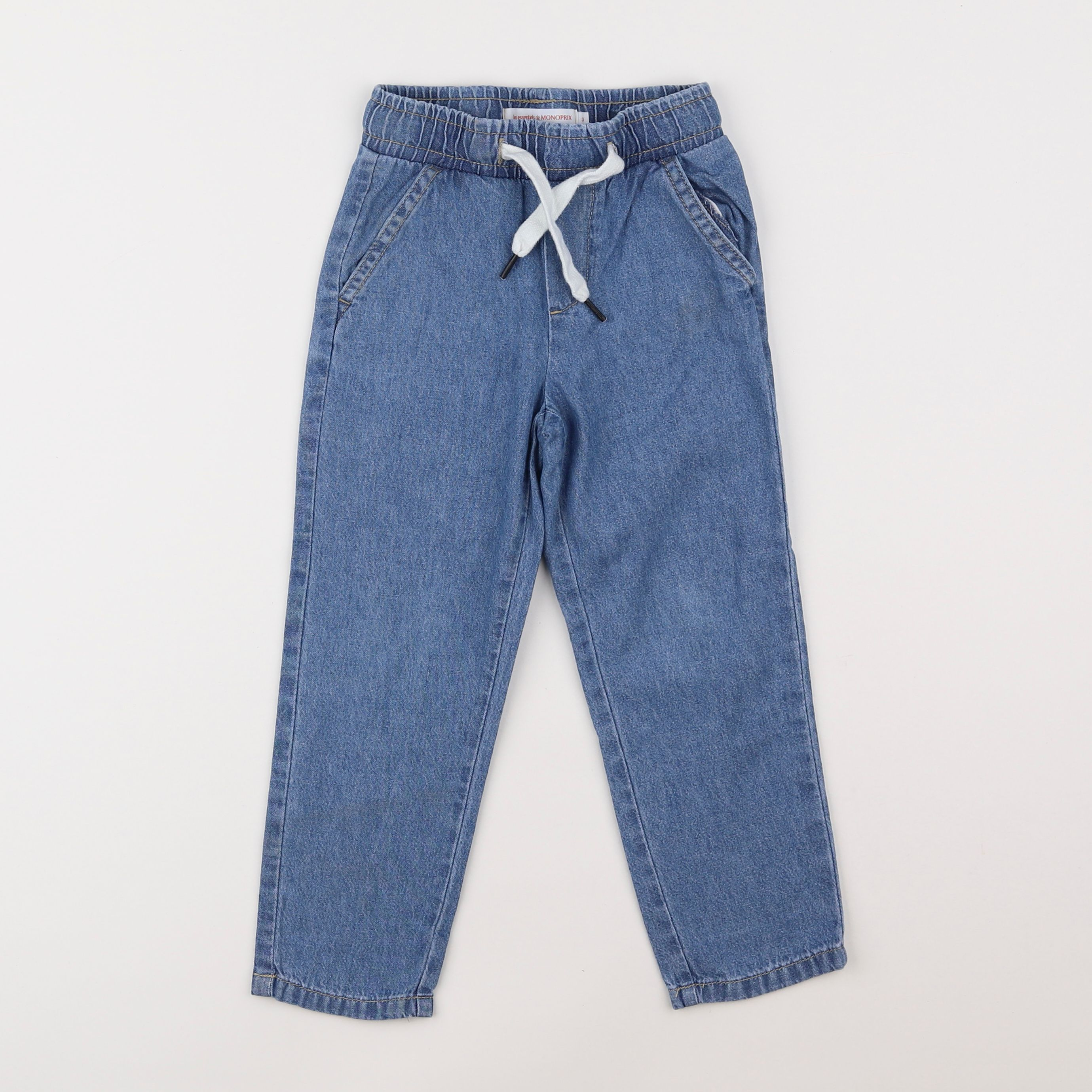 Monoprix - pantalon bleu - 3 ans