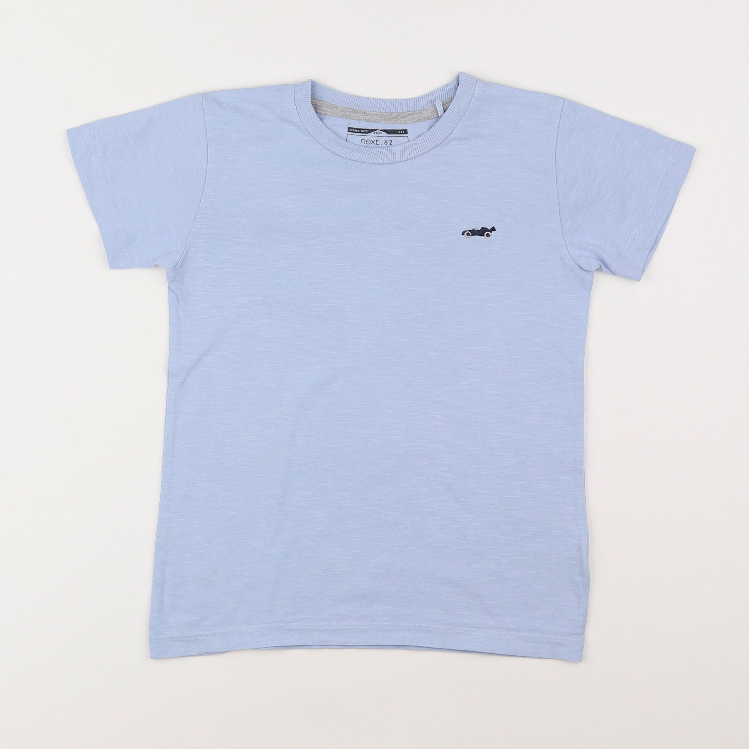 Next - tee-shirt bleu - 6/7 ans