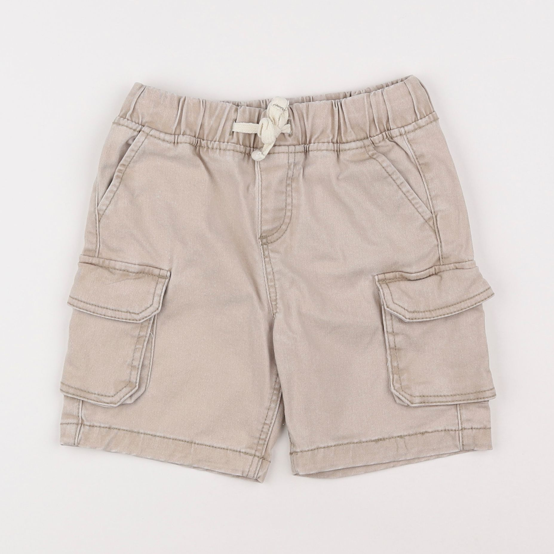 Vertbaudet - short beige - 5 ans