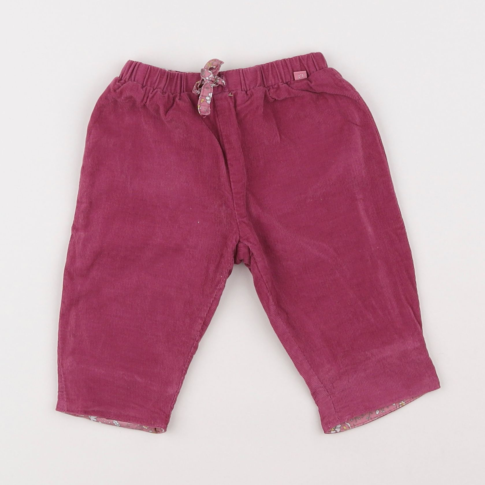 Cadet Rousselle - pantalon doublé rose - 6 mois