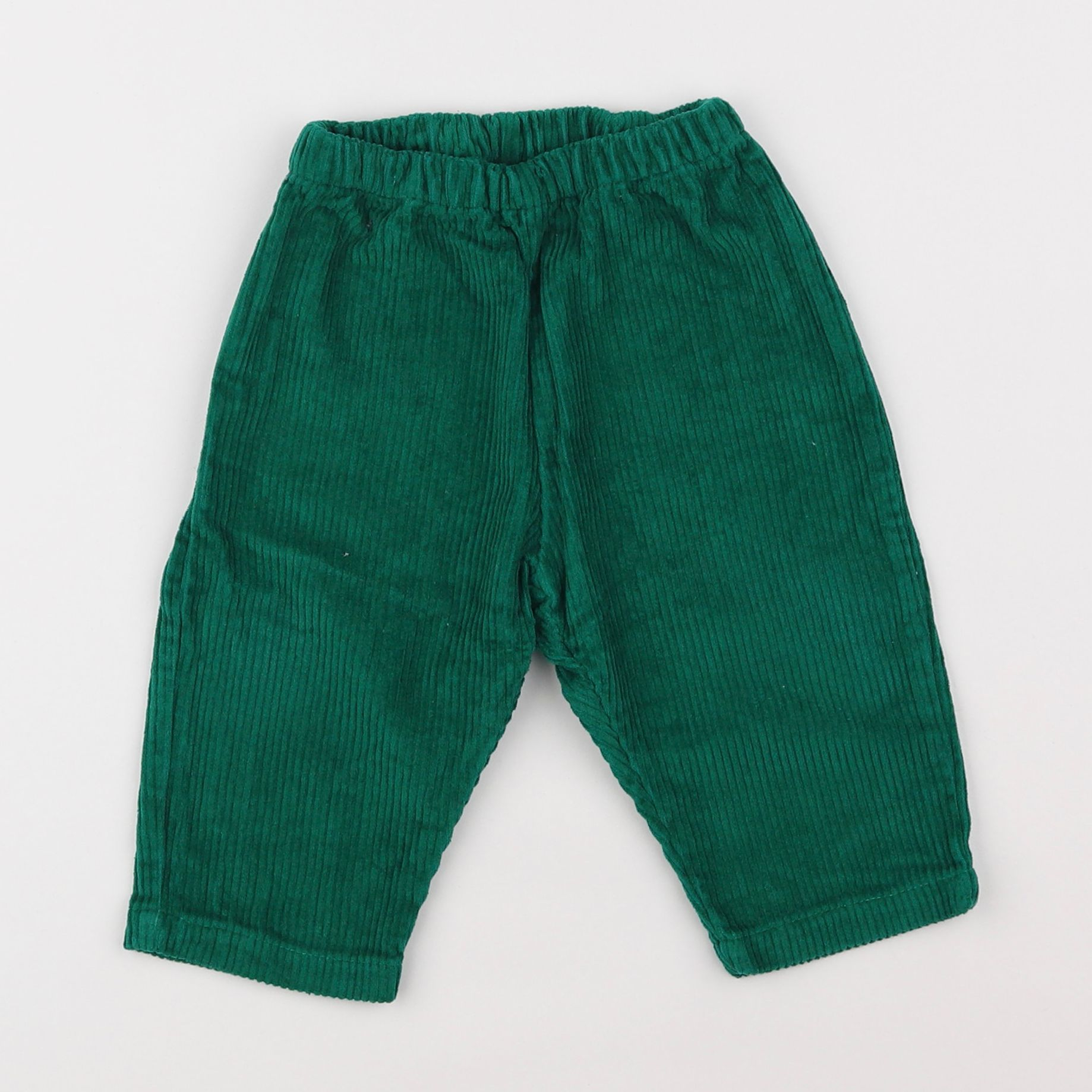 Petit Bateau - pantalon vert - 12 mois