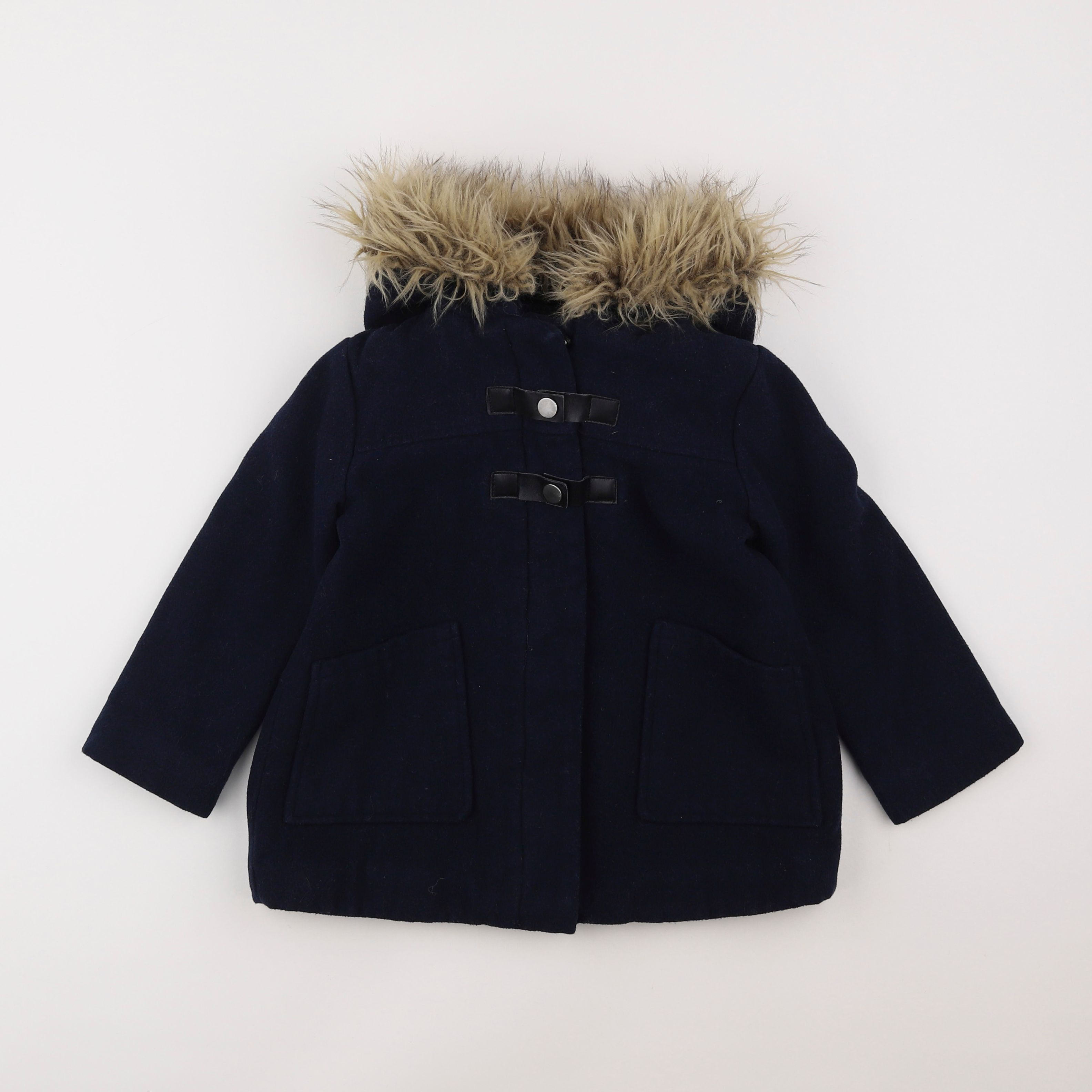 Vertbaudet - manteau bleu - 5 ans