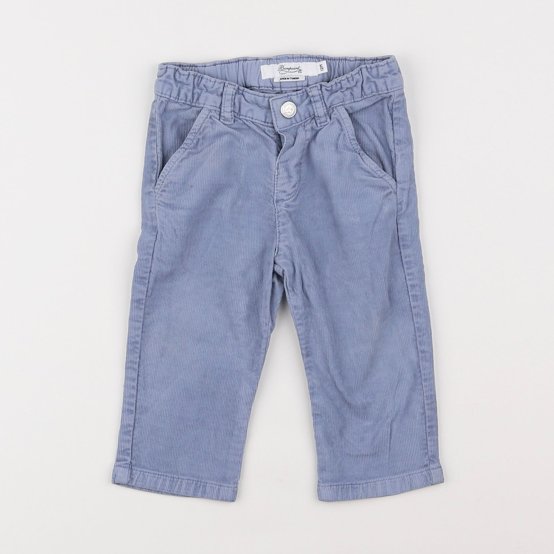 Bonpoint - pantalon bleu - 12 mois