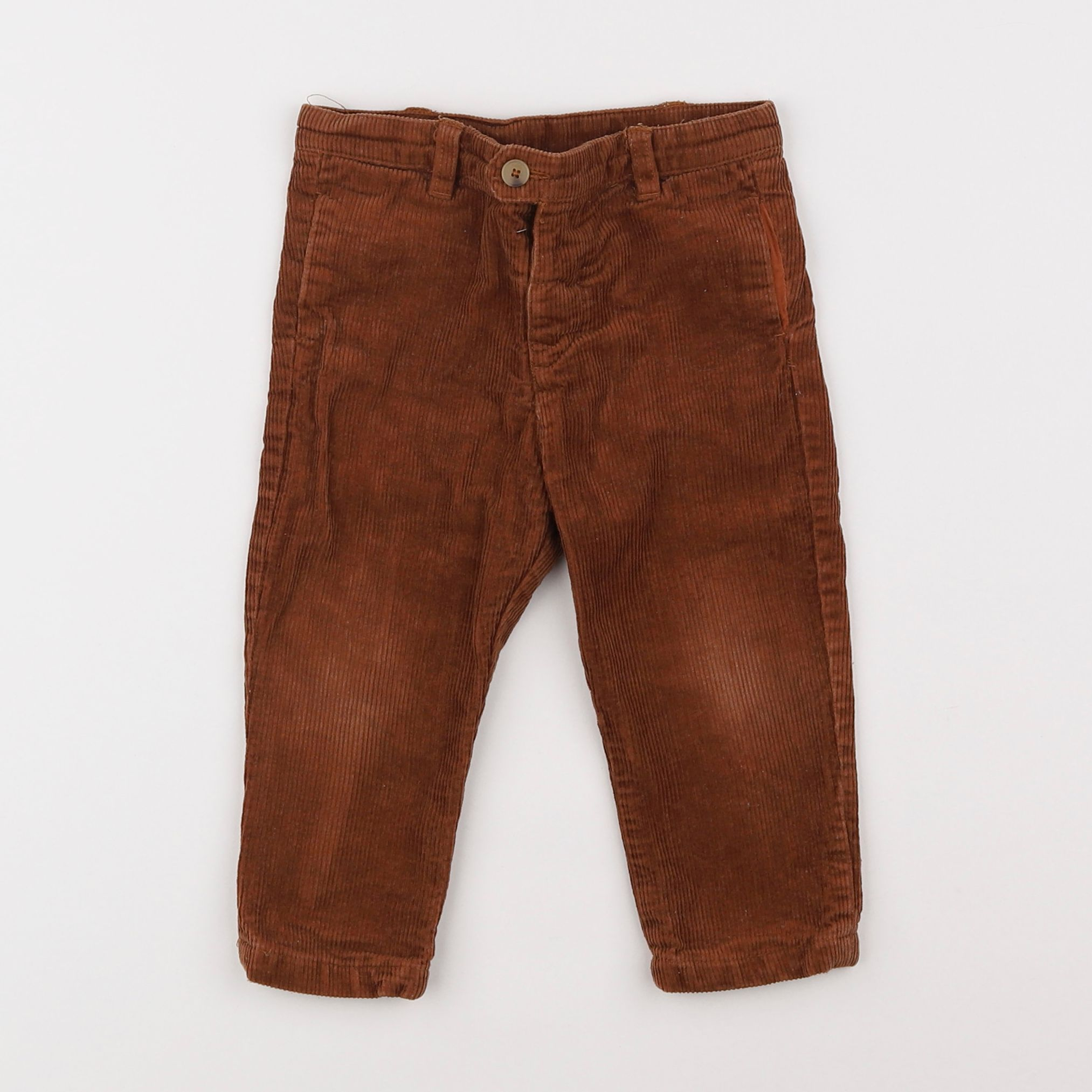 Natalys - pantalon marron - 18 mois