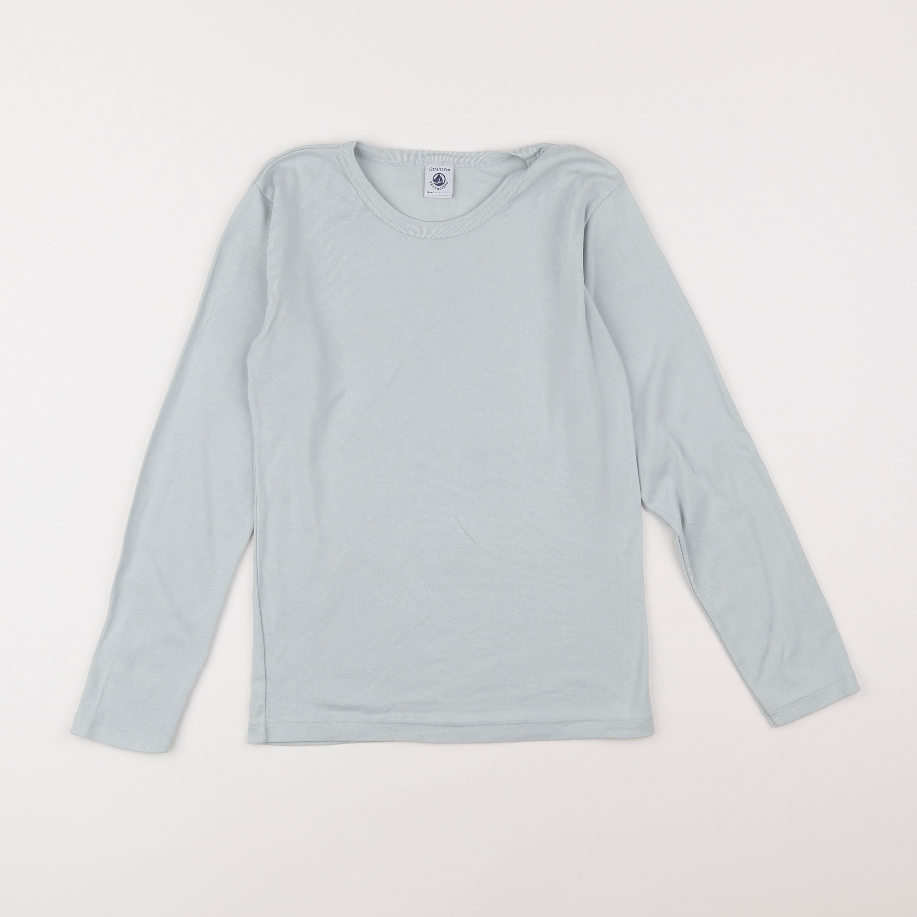 Petit Bateau - tee-shirt bleu - 12 ans