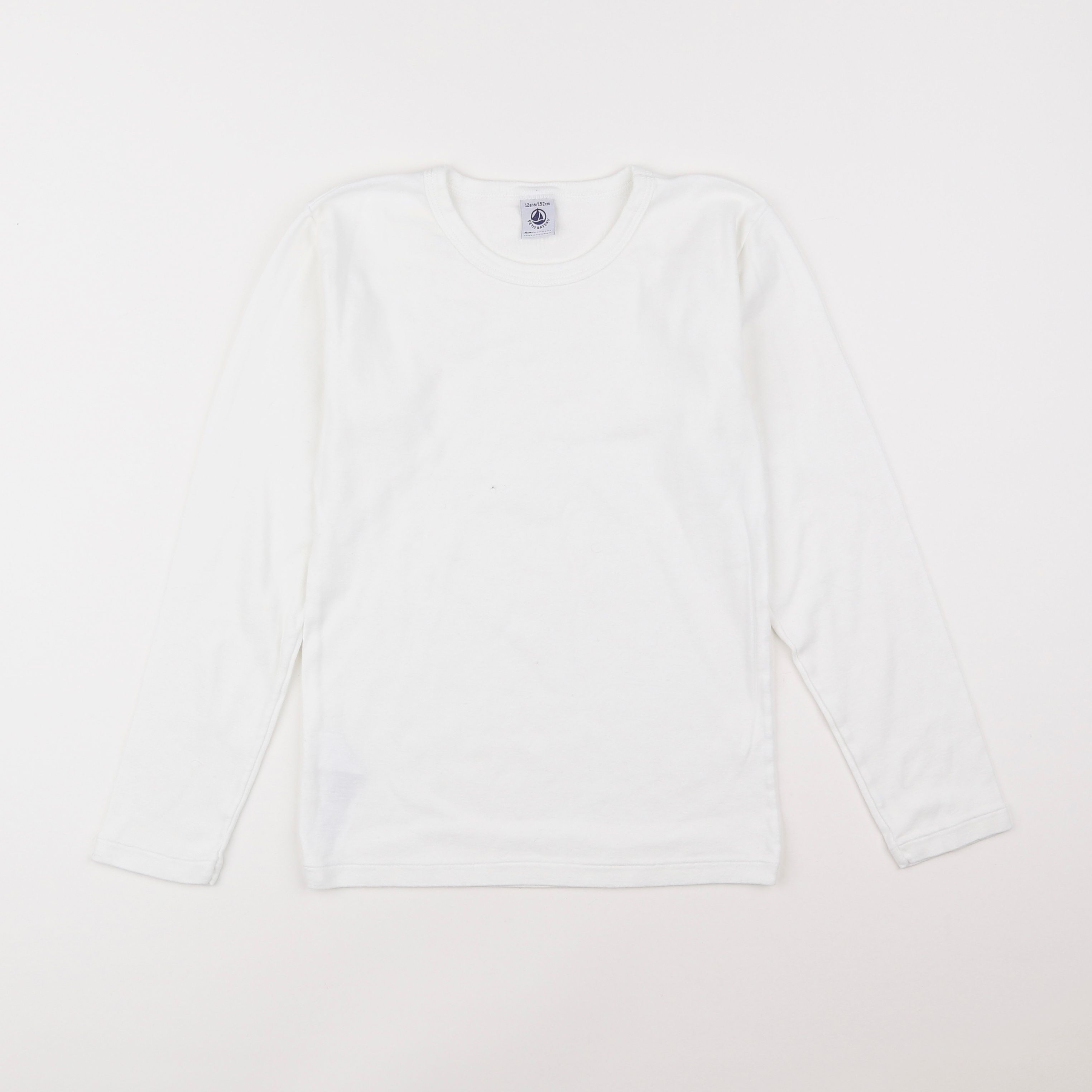 Petit Bateau - maillot de corps blanc - 12 ans