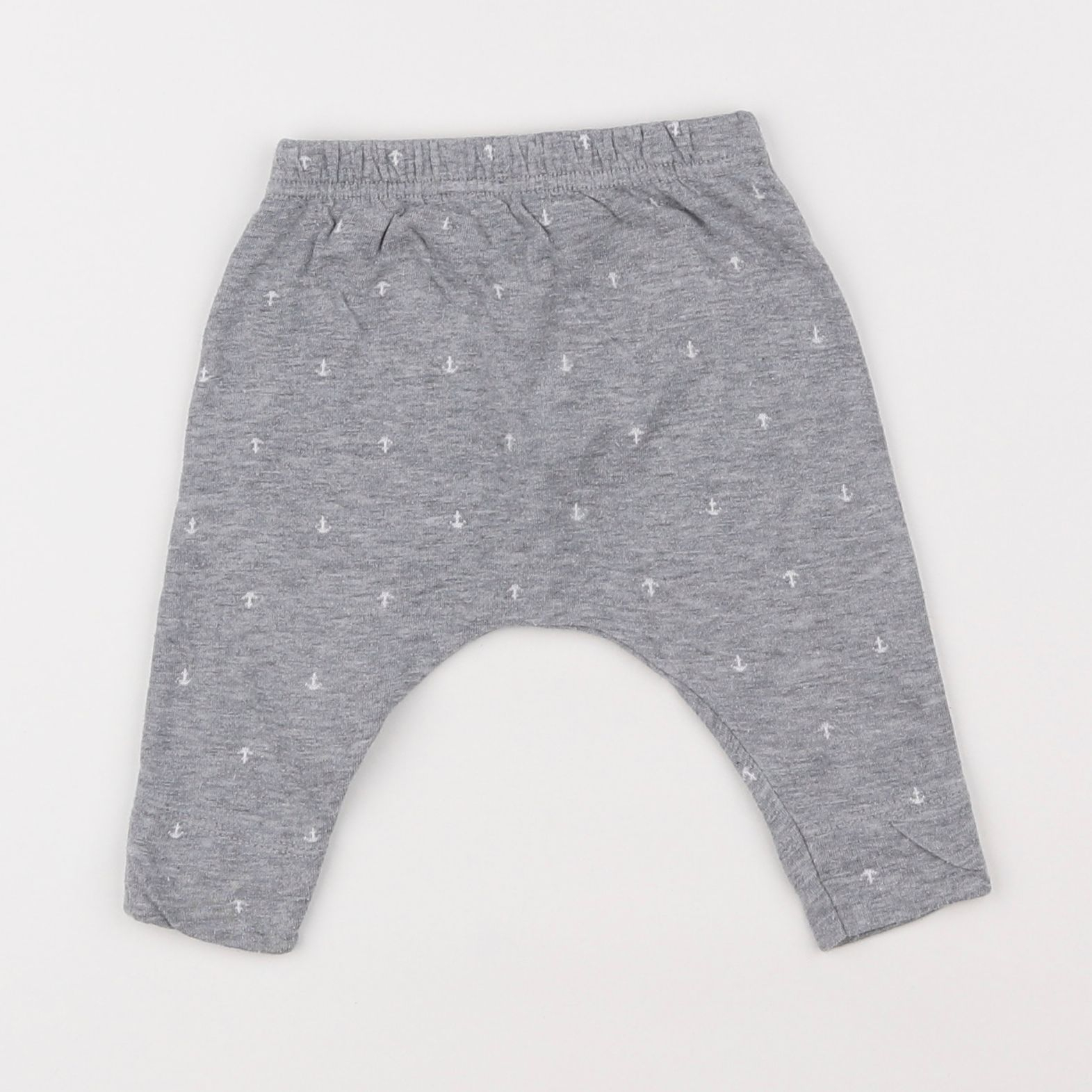 Petit Bateau - legging gris - 3 mois