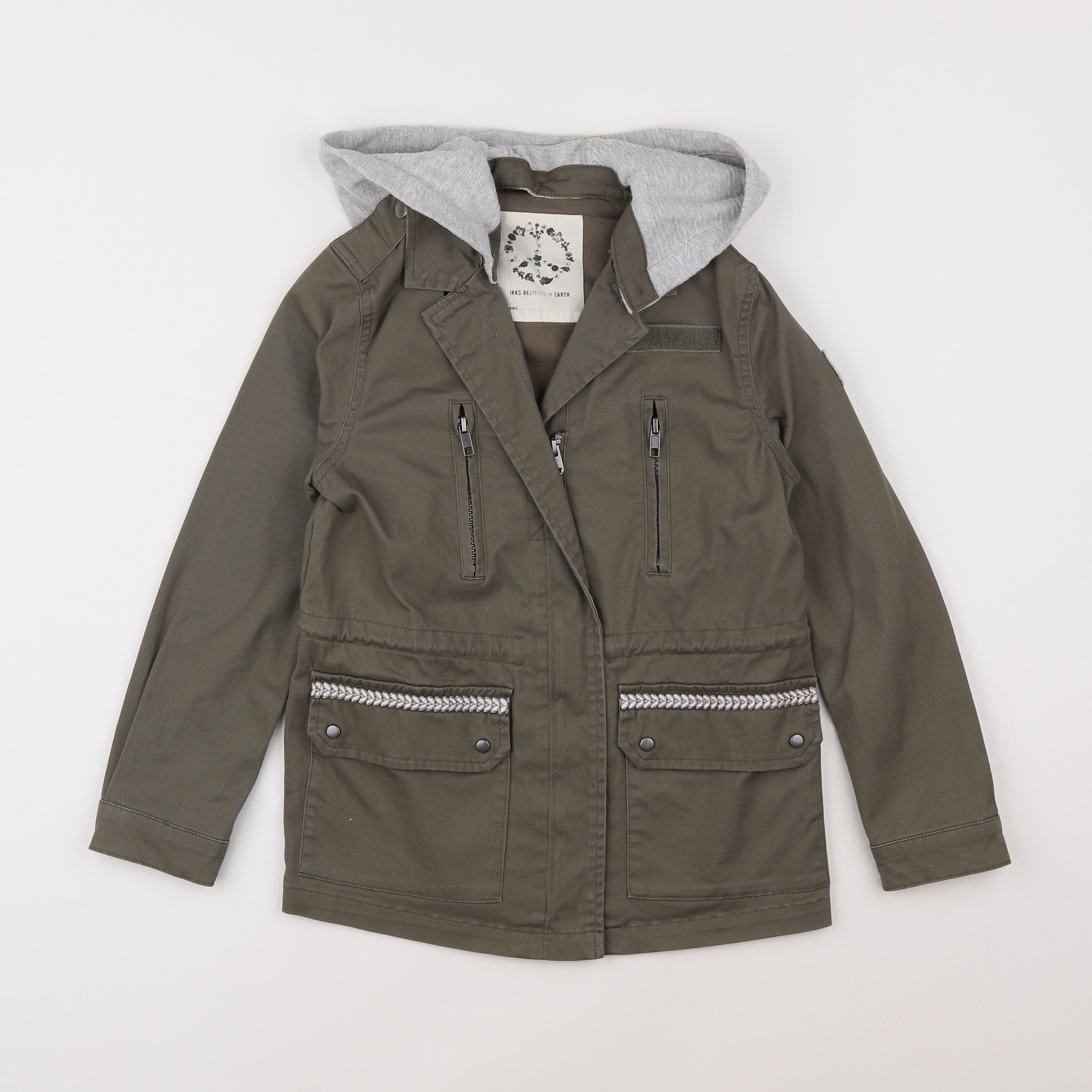 IKKS - veste vert - 8 ans