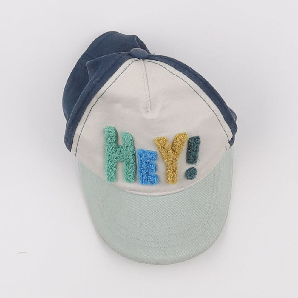 Vertbaudet - casquette bleu, vert - 2/3 ans