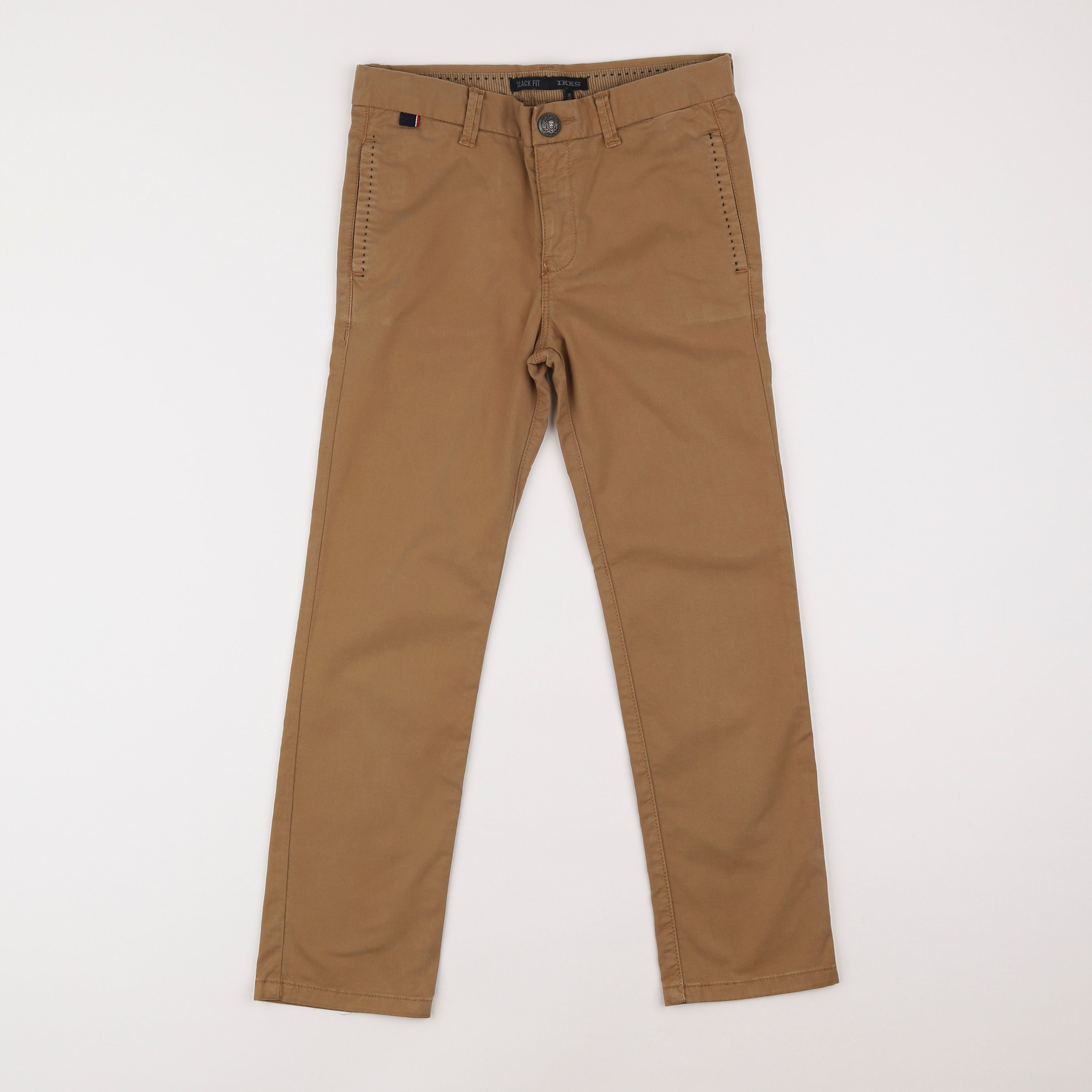 IKKS - pantalon beige - 8 ans