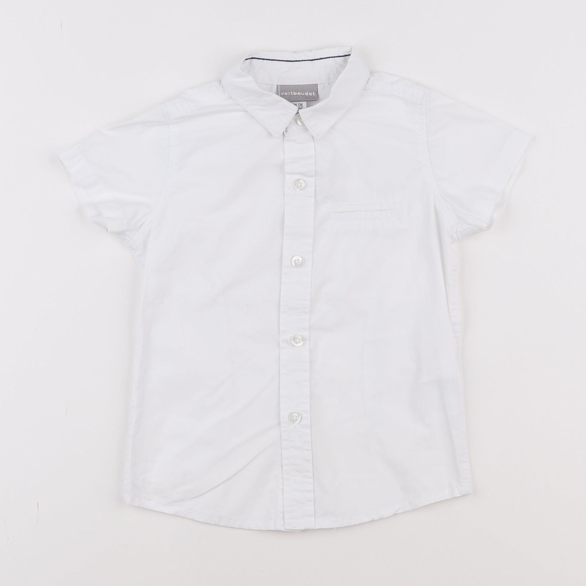 Vertbaudet - chemise blanc - 2 ans