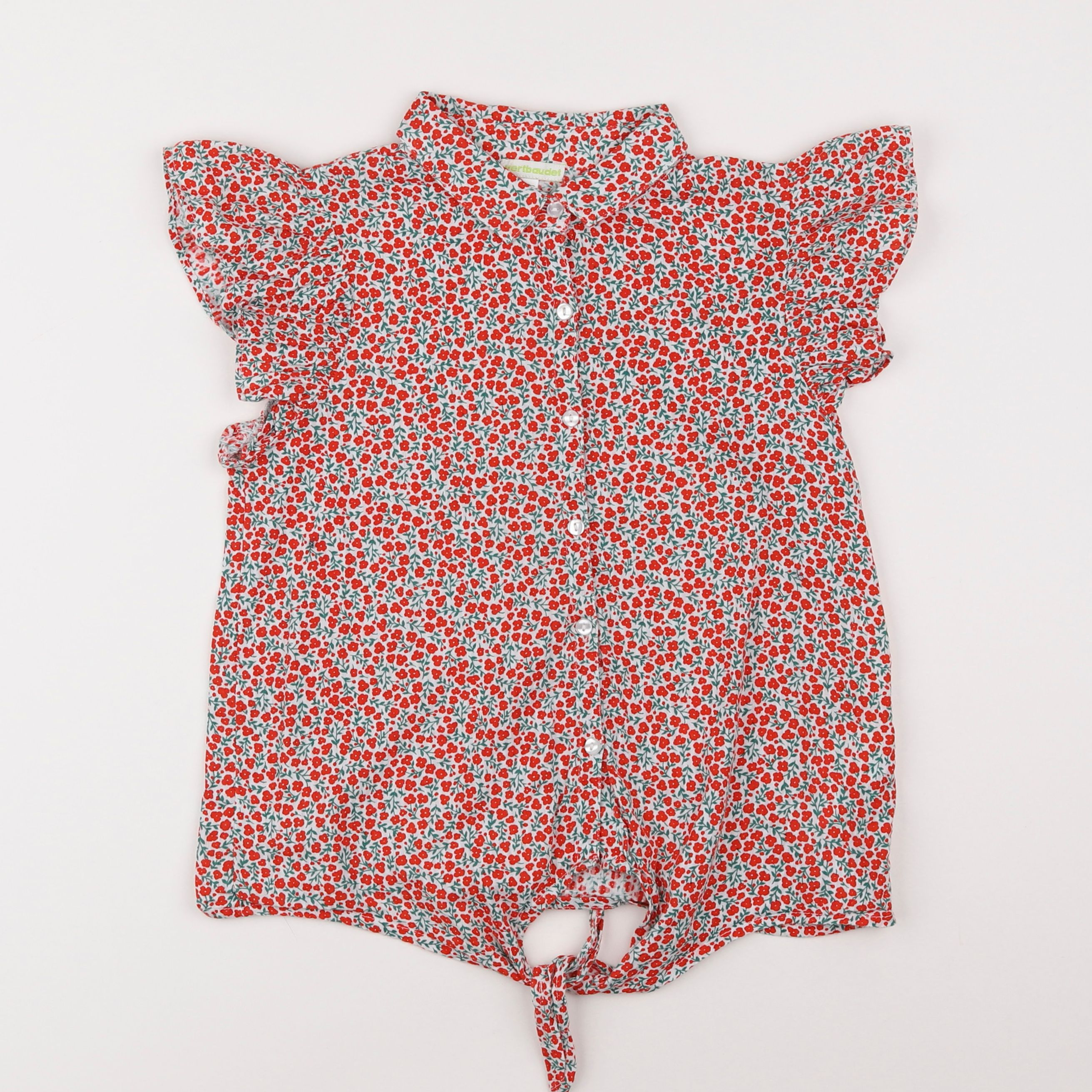 Vertbaudet - blouse multicolore - 9 ans