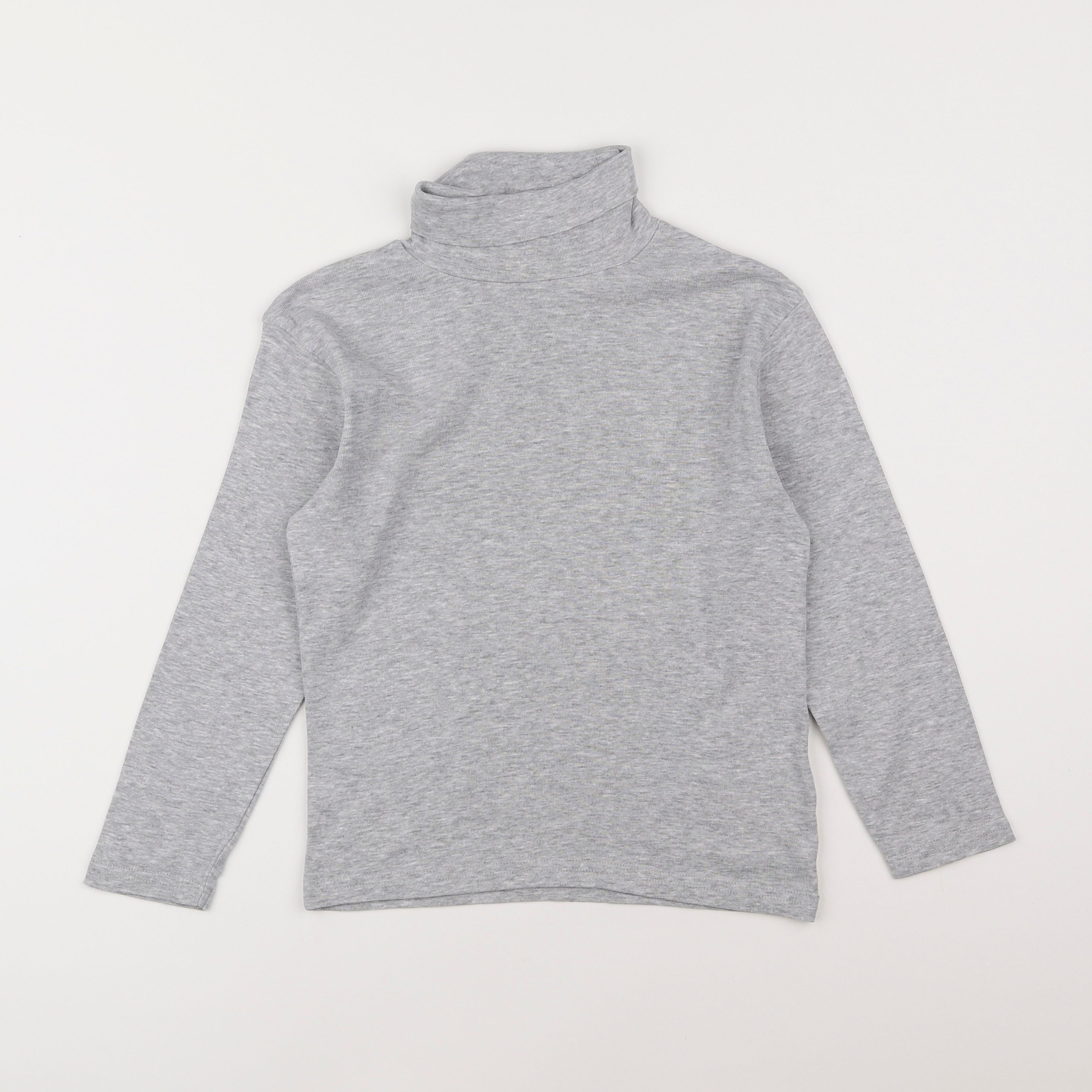 Vertbaudet - sous-pull gris - 8 ans