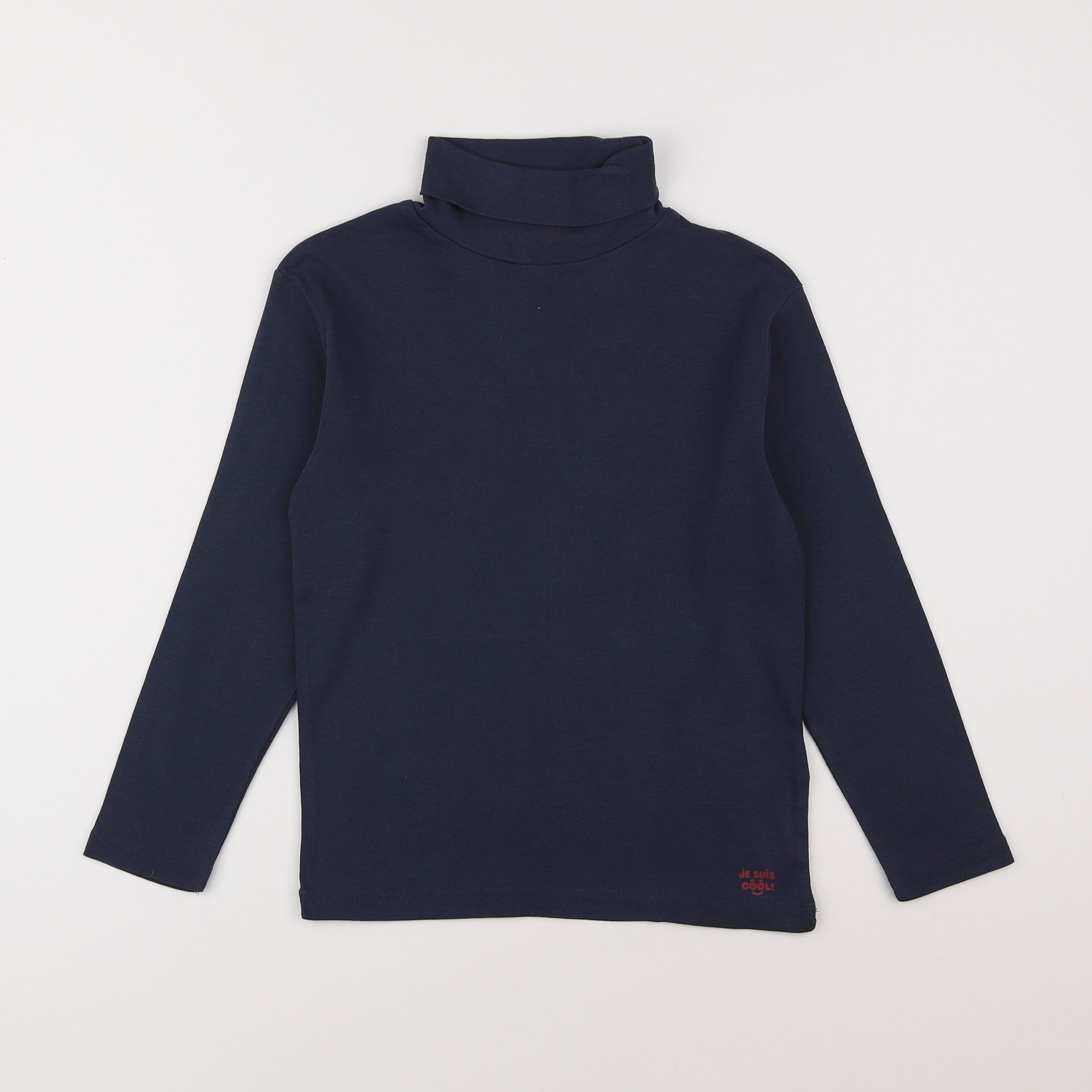 Vertbaudet - sous-pull bleu - 8 ans